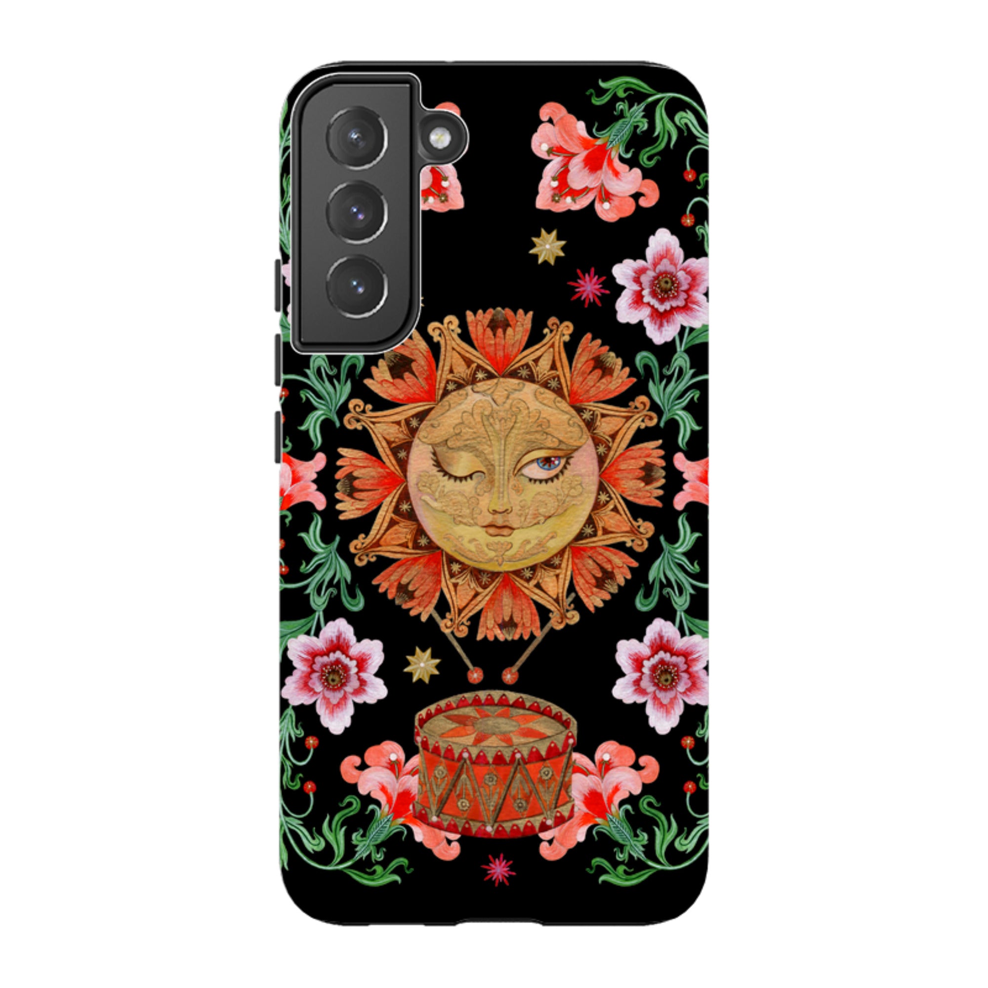 Samsung Tough  Case - Twelve Drummers Drumming By Maria Matos