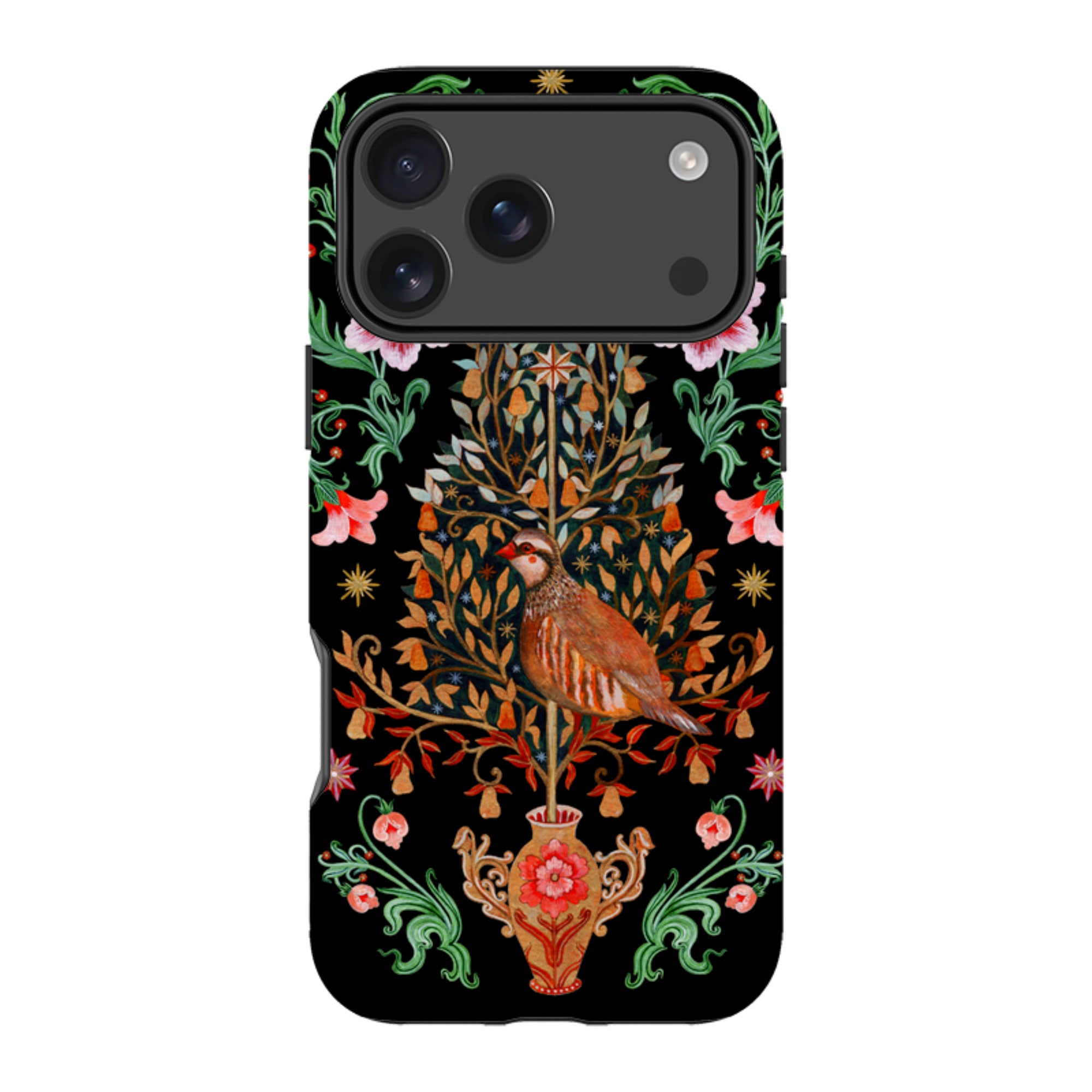 iPhone Tough  Case - Partridge Pear Tree By Maria Matos