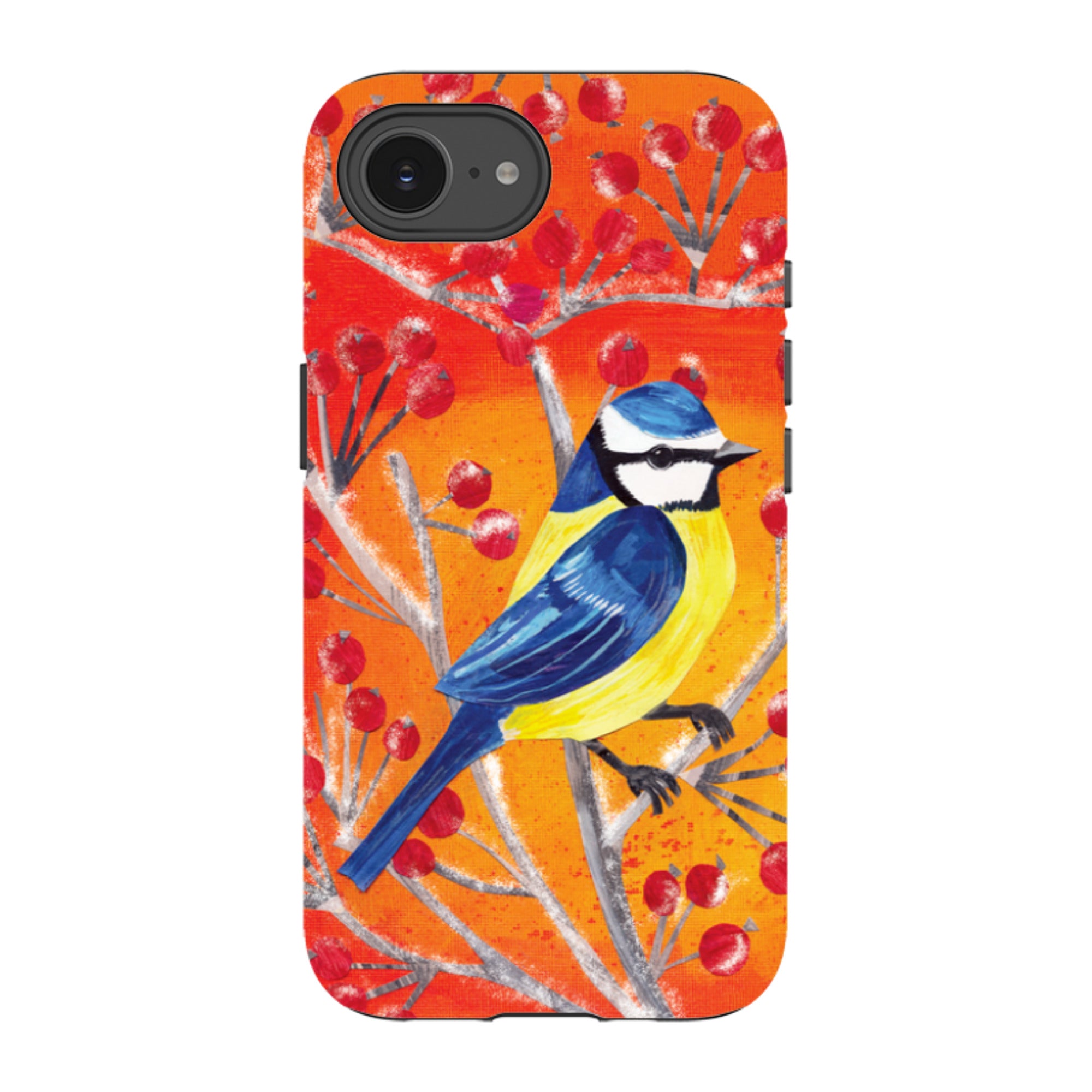 iPhone Tough Case - Blue Tit By Tracey English