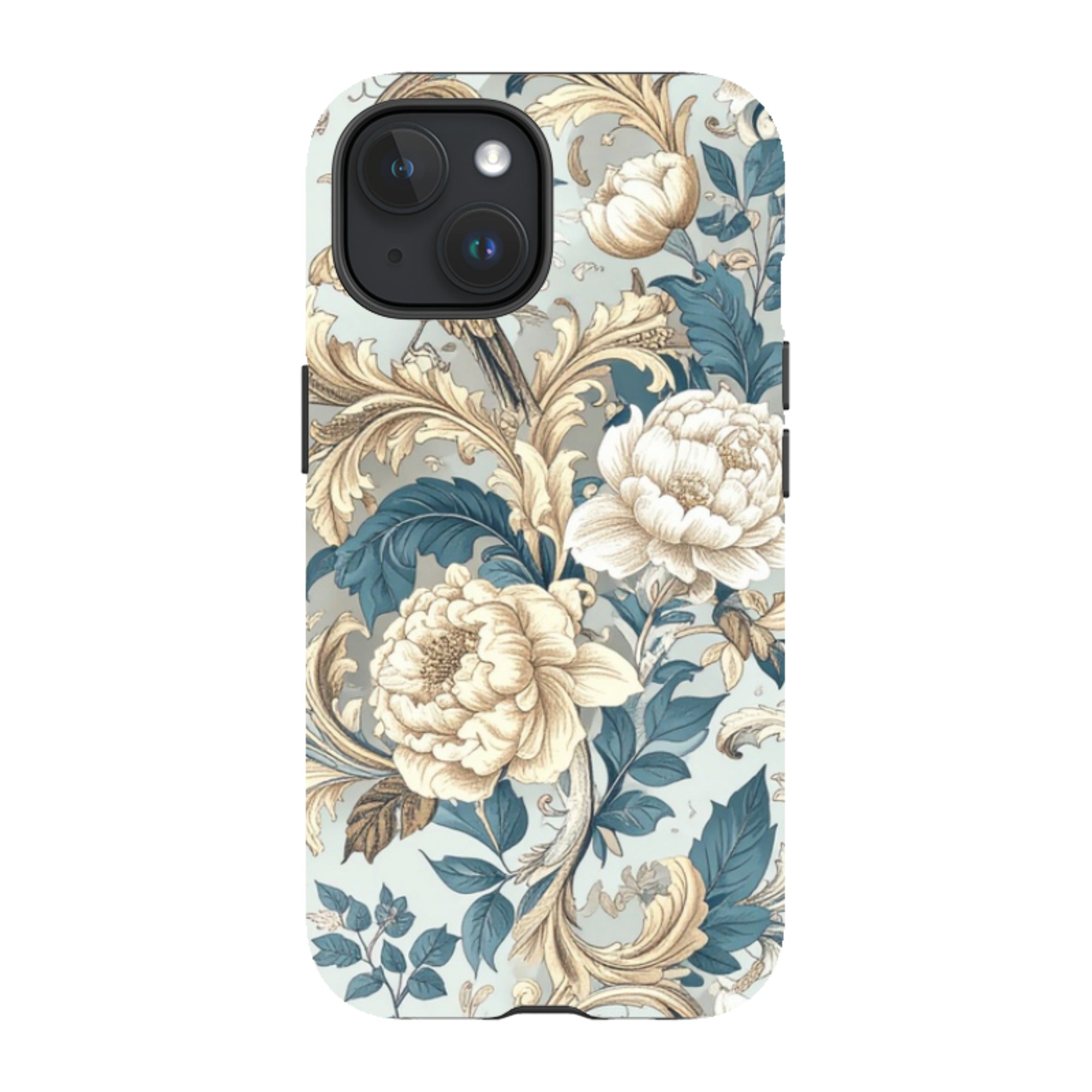iPhone MagSafe Tough Case - Blue and Gold Summer