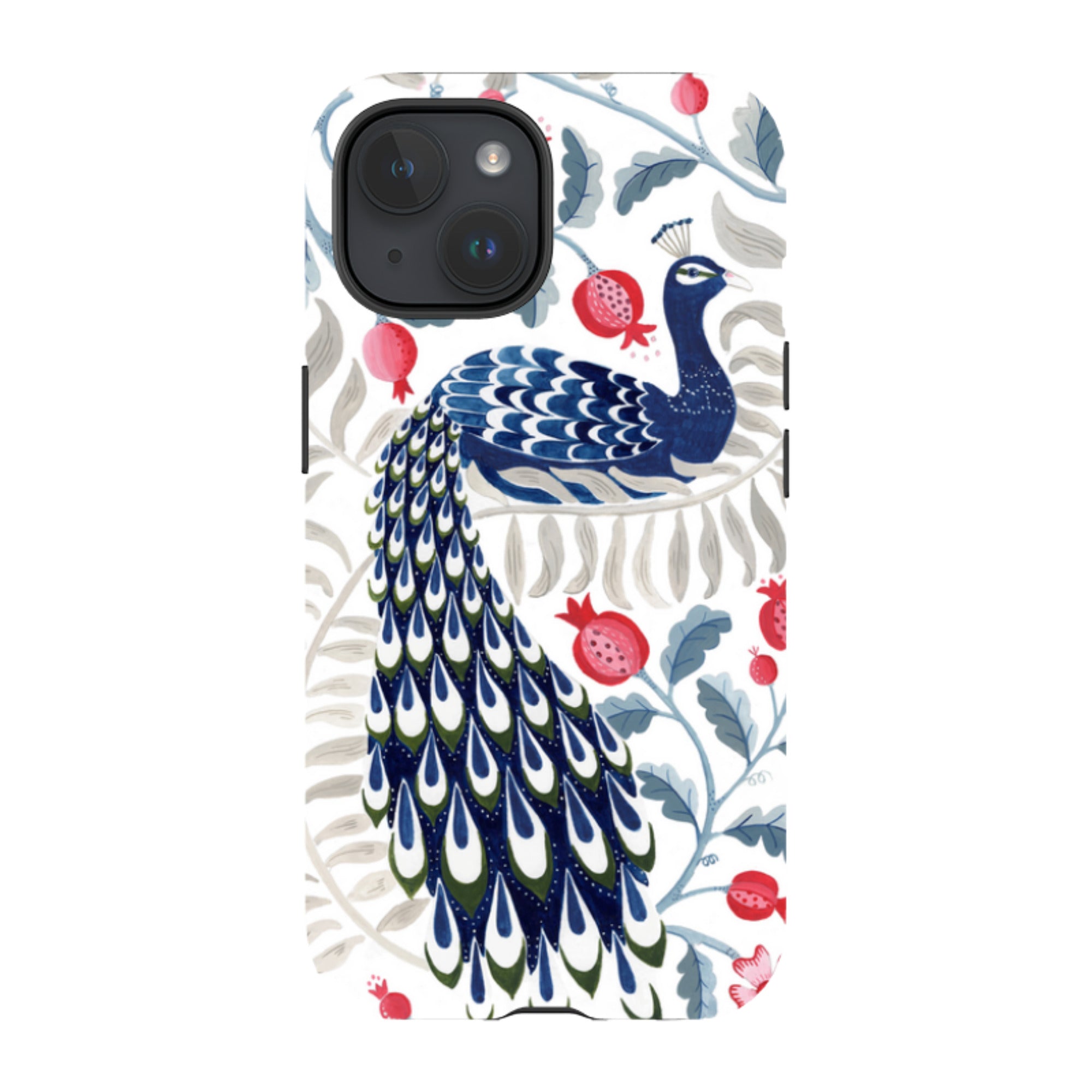 iPhone Tough Case - Peacock By Bex Parkin