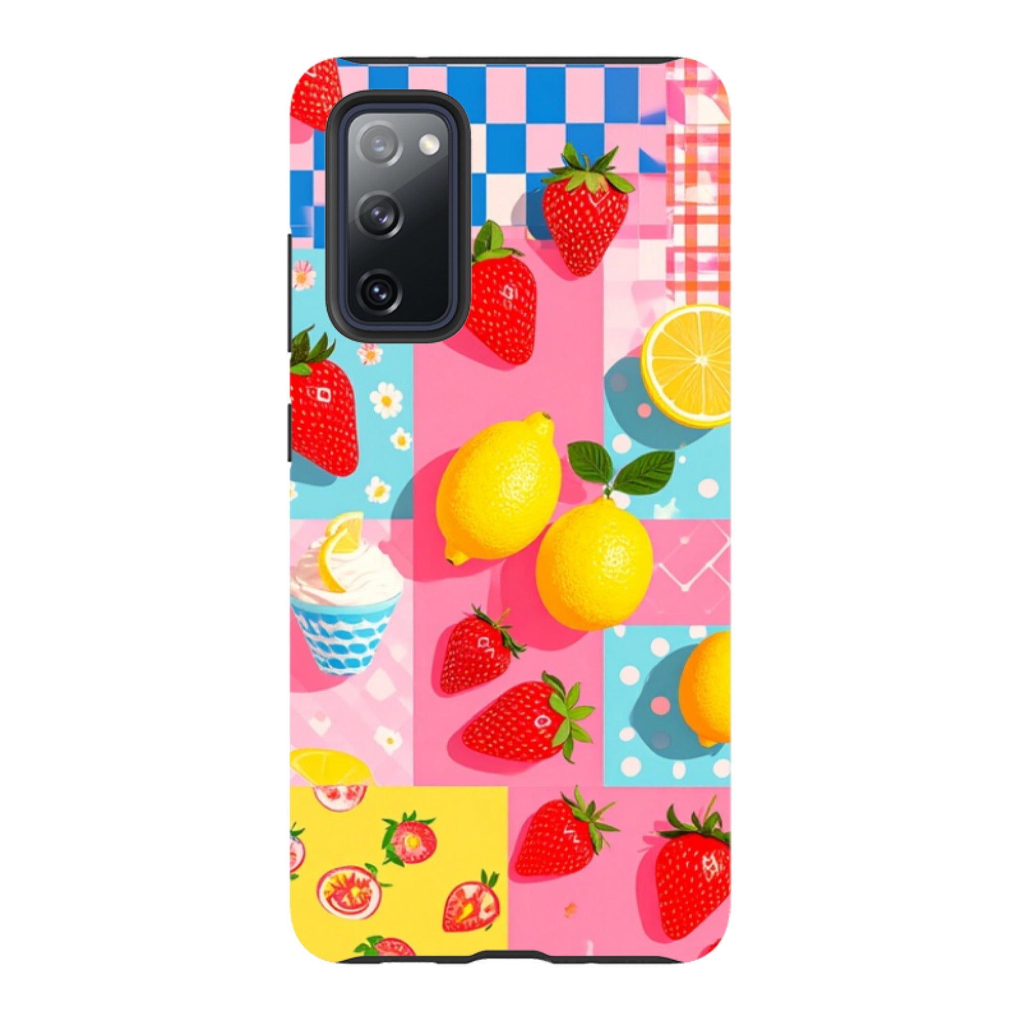 Samsung Tough Case - Lemon Strawberry Icecream