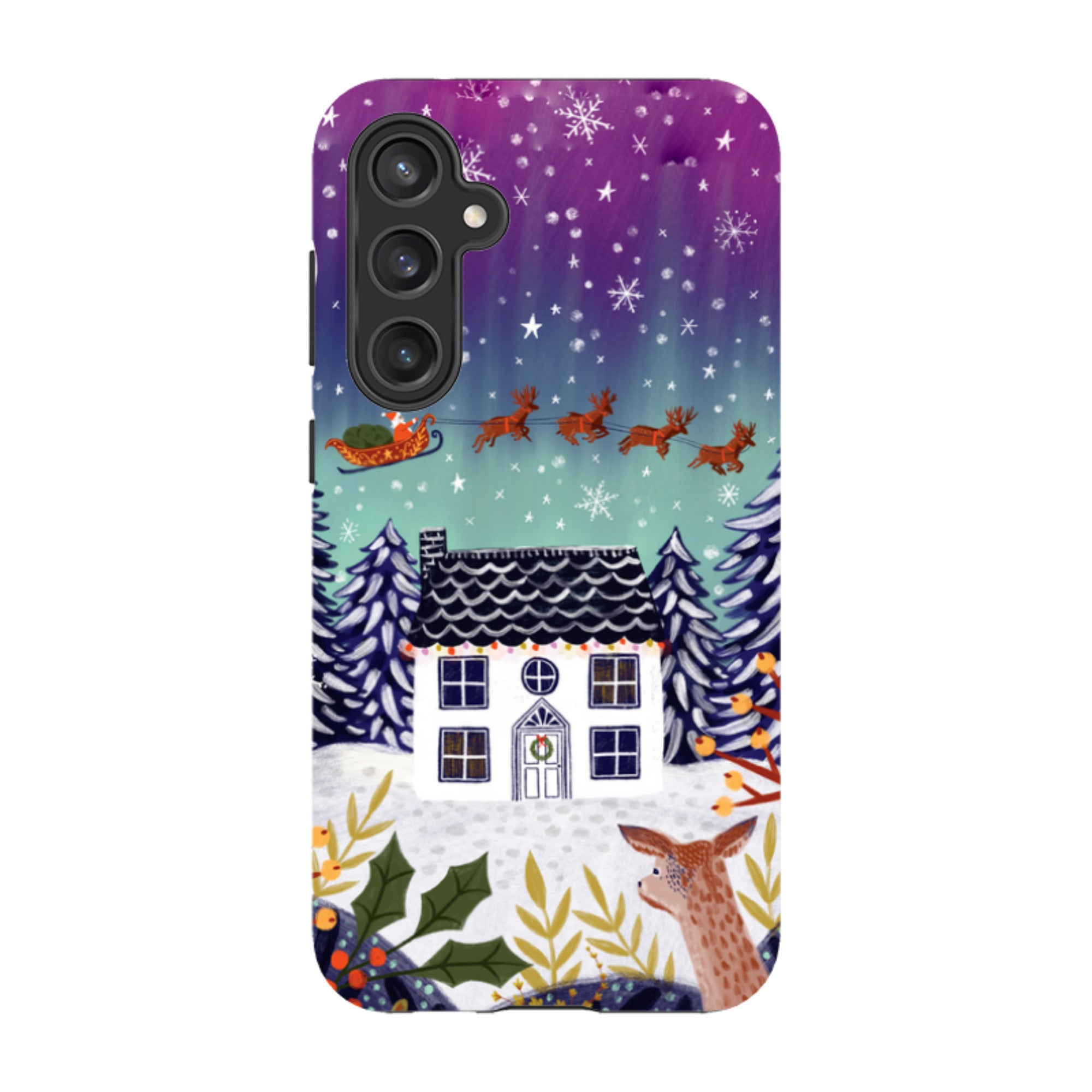 Samsung Tough Case - Night Before Christmas By Lee Foster Wilson