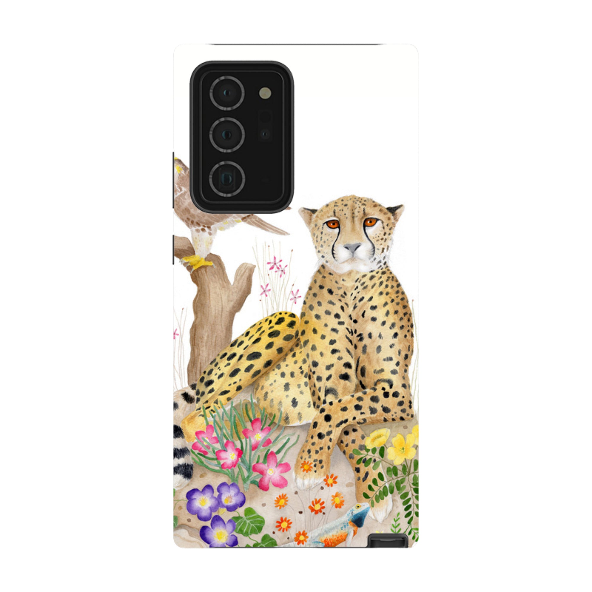 Samsung Tough Case - Botswana Cheetah By Bex Parkin