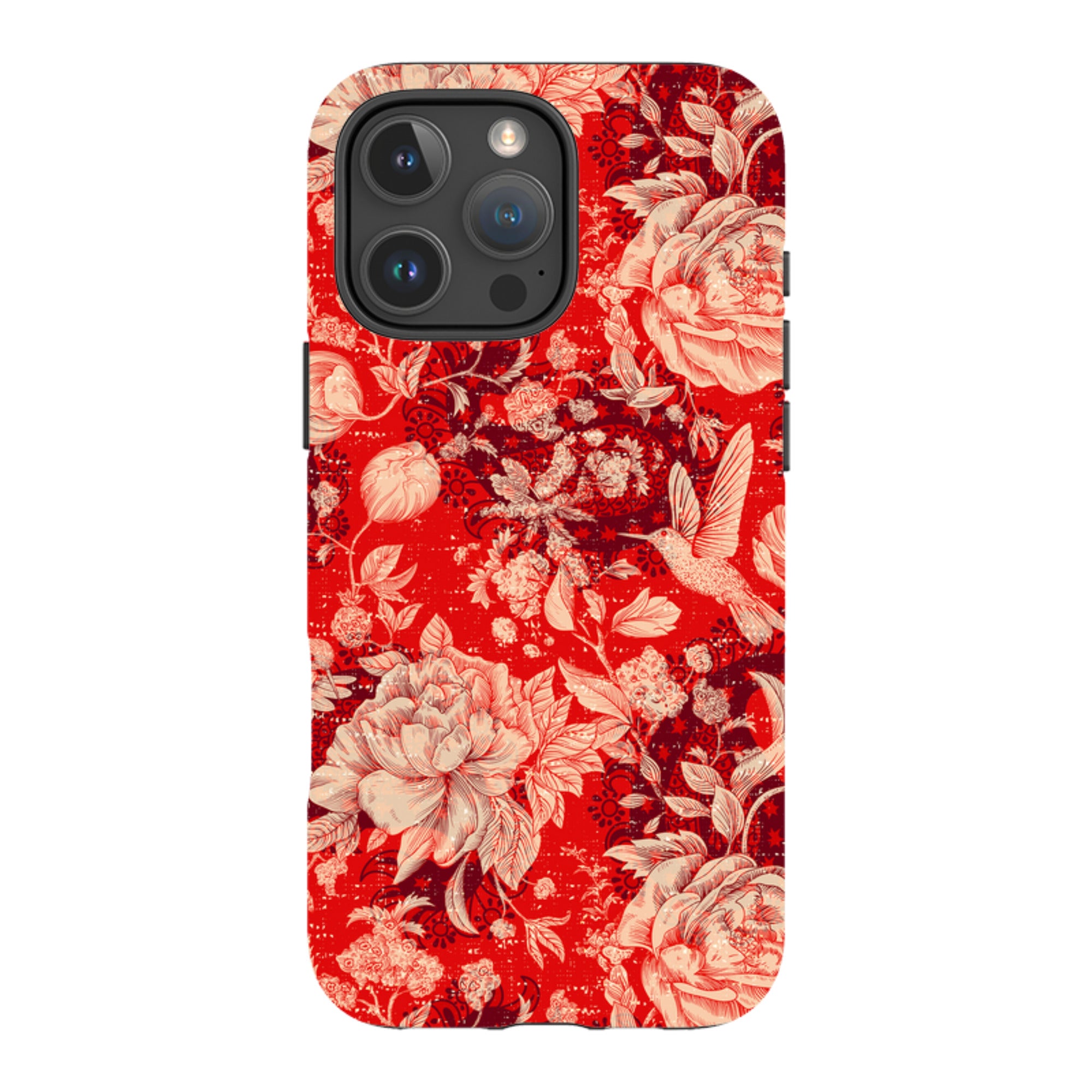 iPhone MagSafe Tough Case -  Red Peonies