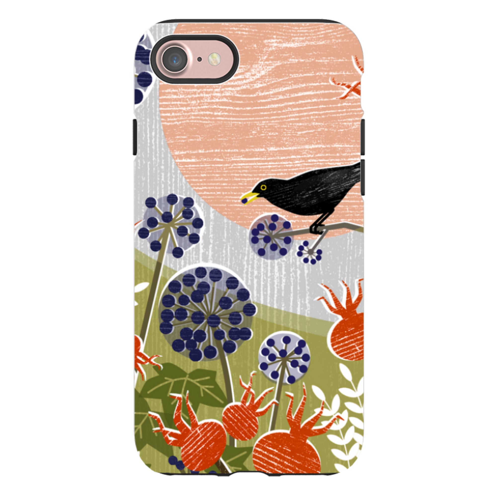 iPhone Tough Case - Blackbird And Ivy By Liane Payne