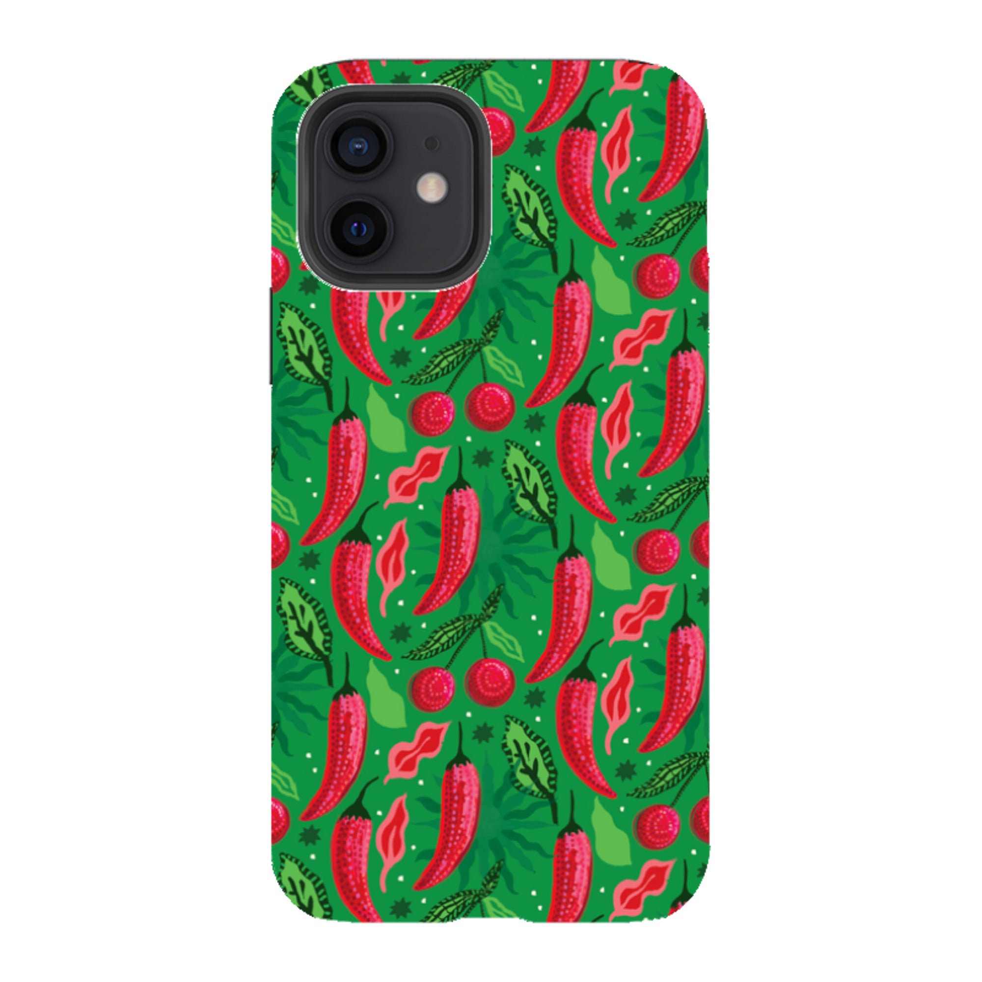 iPhone Tough Case - Chilli Cherry By Emma Frances Grant