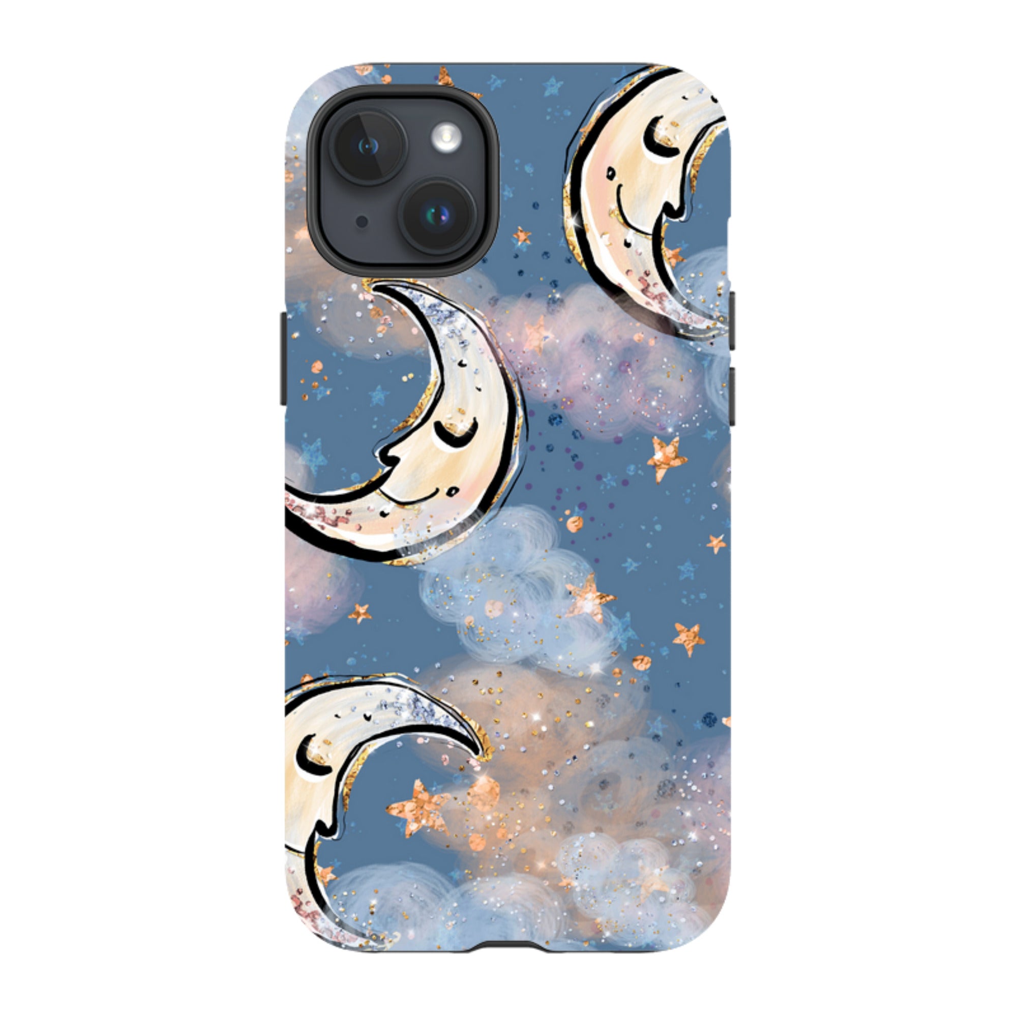 iPhone Tough Case - Moon And Stars