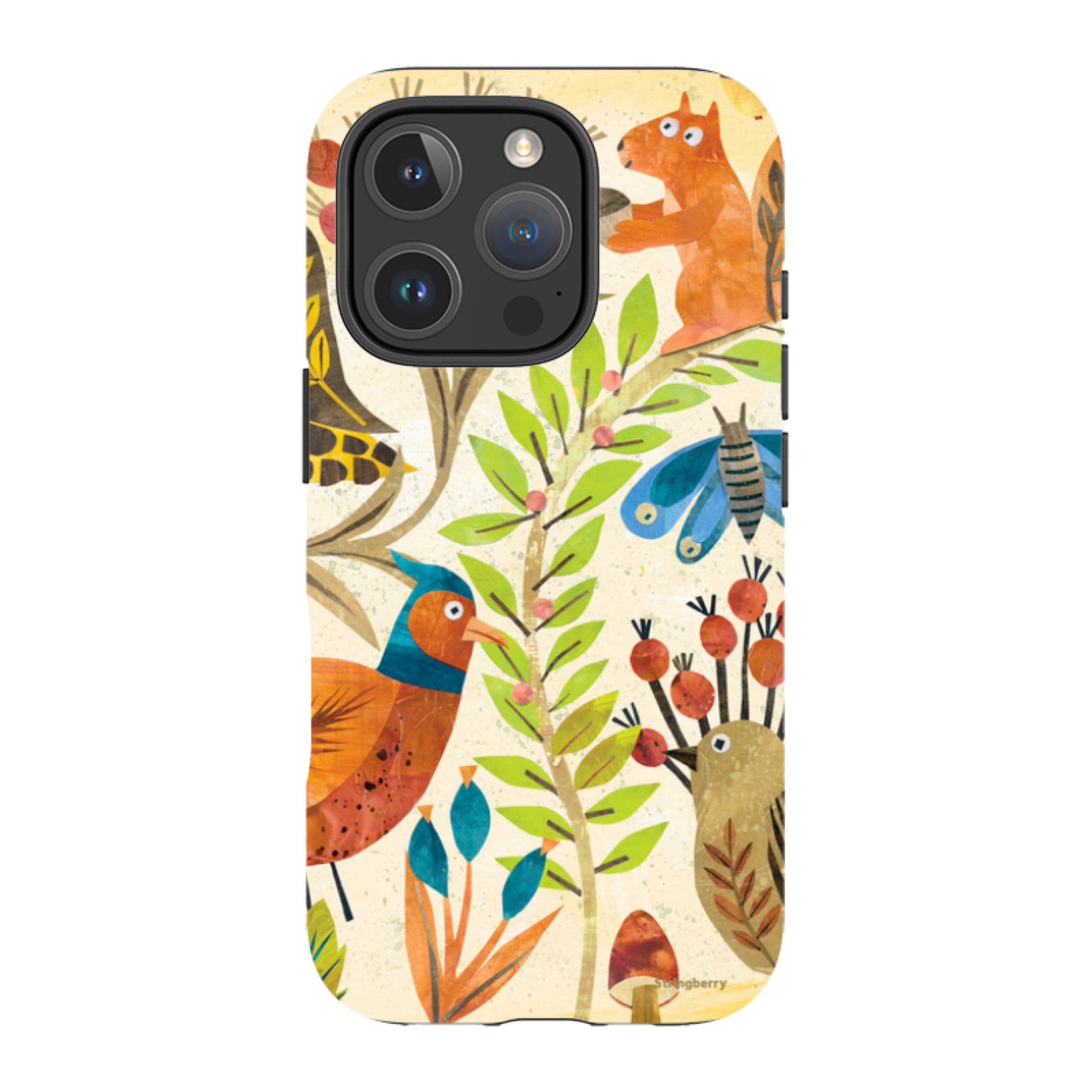 iPhone MagSafe Tough Case - Woodland Friends By Tracey English