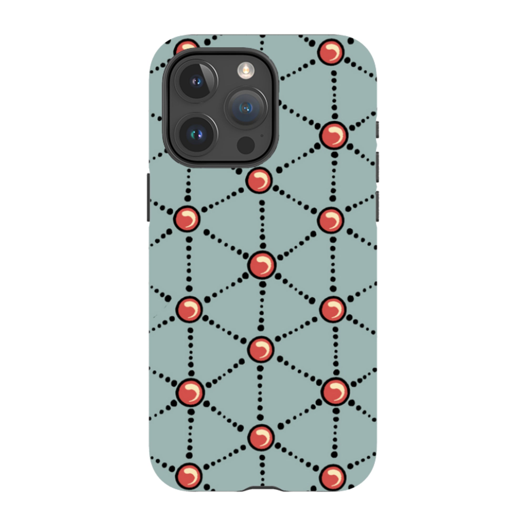 iPhone MagSafe Tough Case - Atomic By Cressida Bell