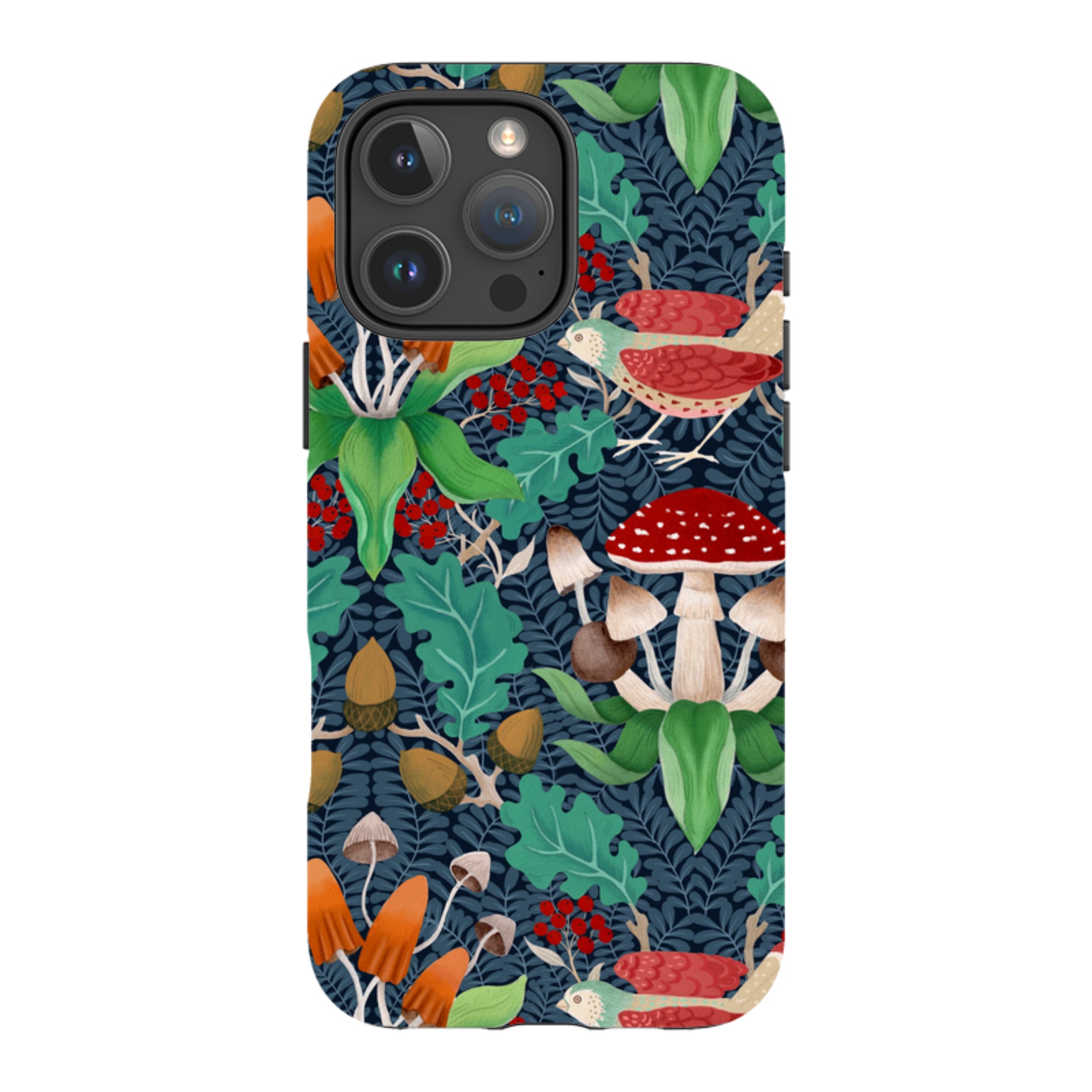 iPhone Tough Case - Mushrooms By Bex Parkin