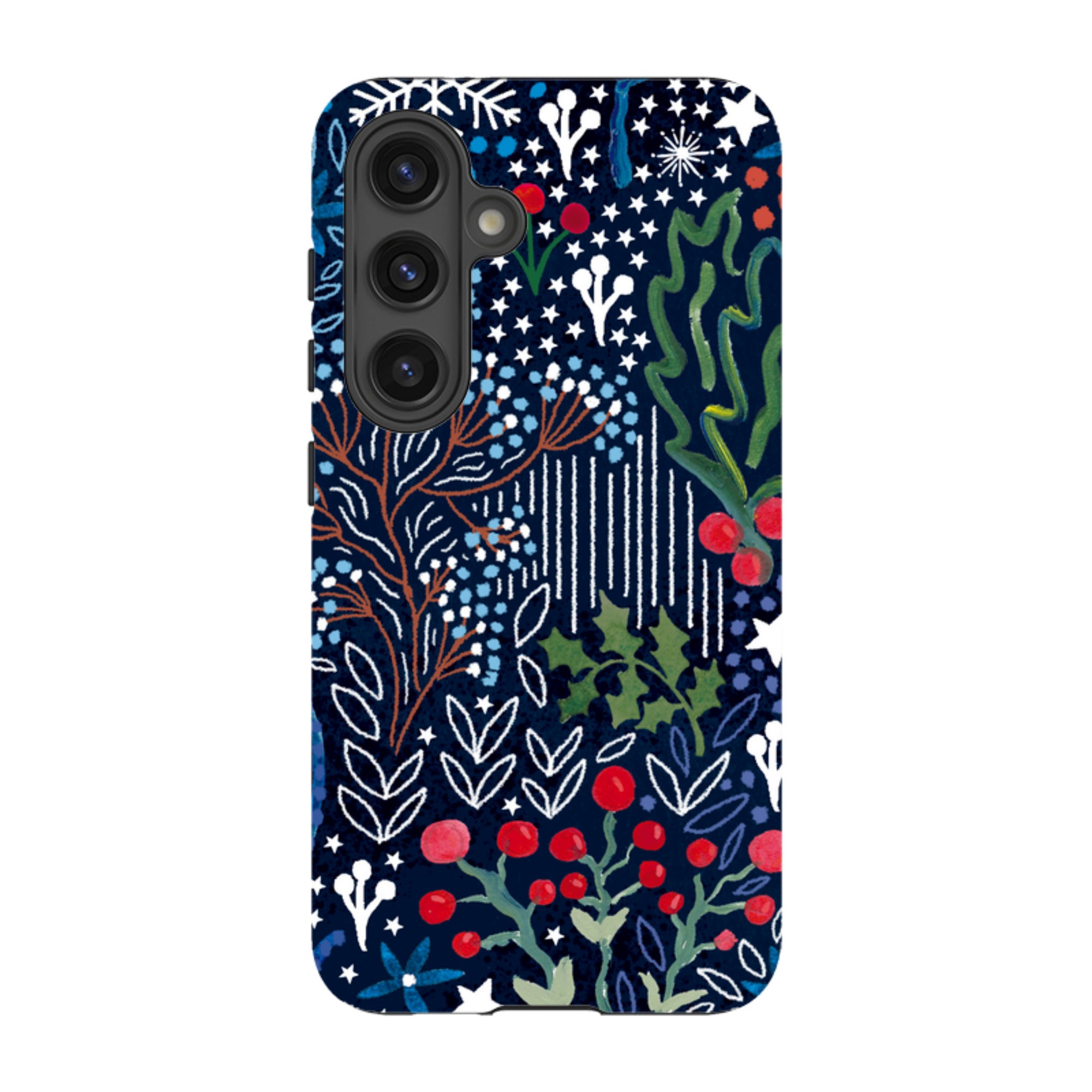 Samsung Tough Case - Winter Flowers II By Emma Frances Grant