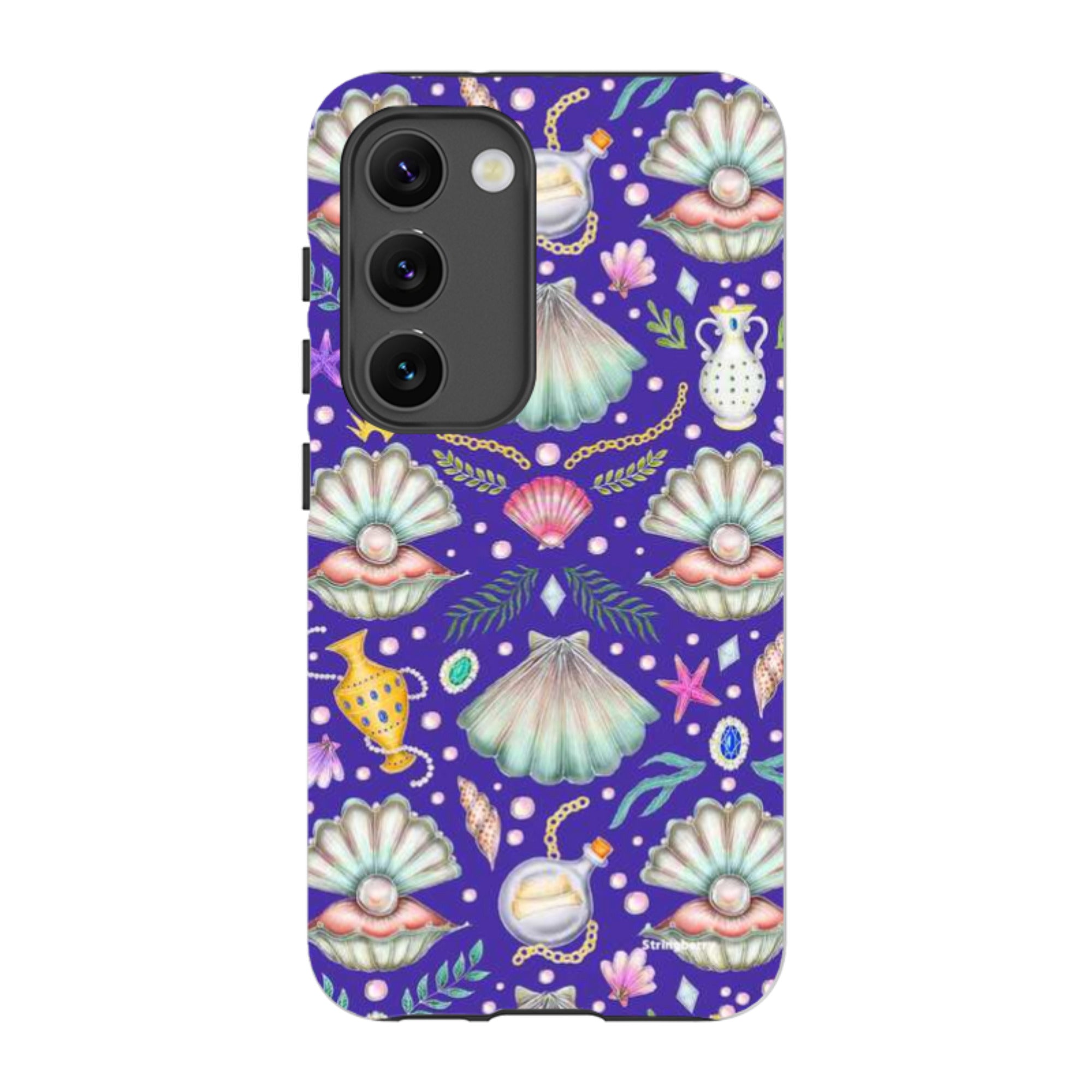 Samsung Tough Case - Pearl's Fantasy Indigo By Catherine Rowe