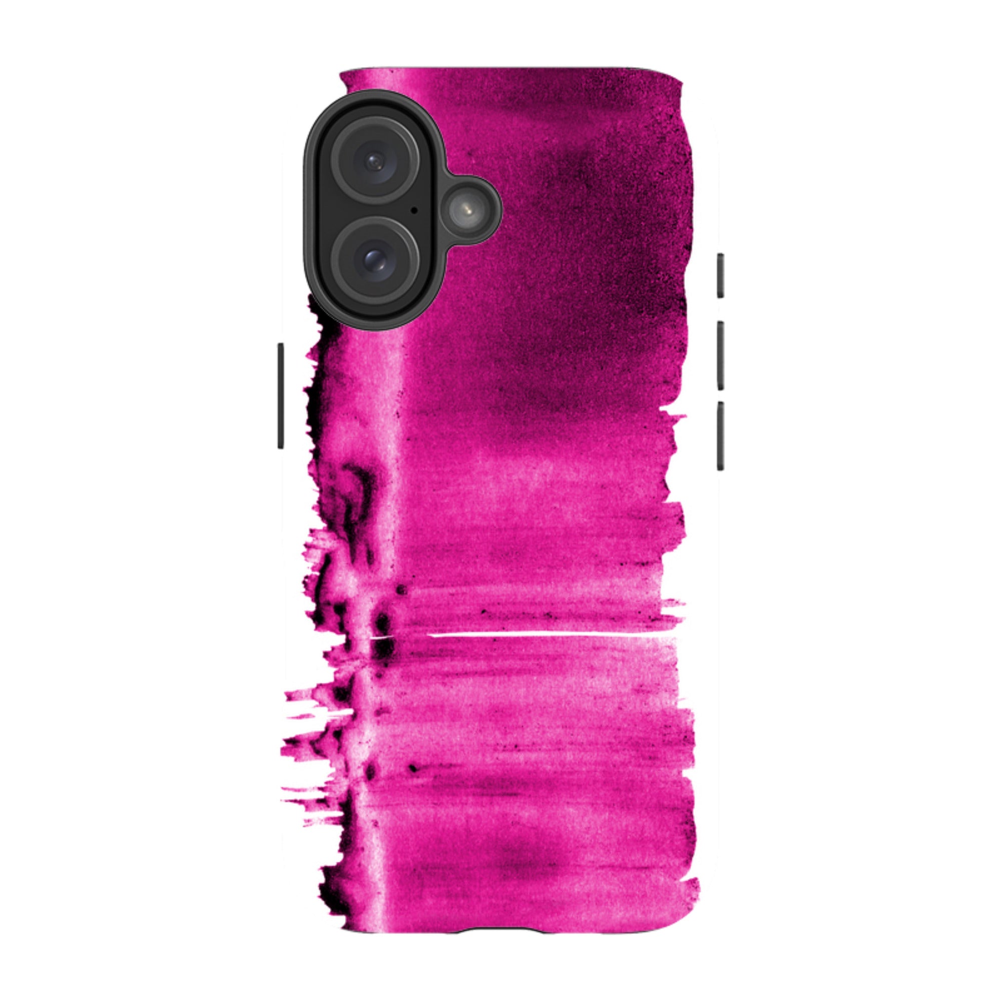 iPhone Tough Case - Pink Ink By Kitty Joseph