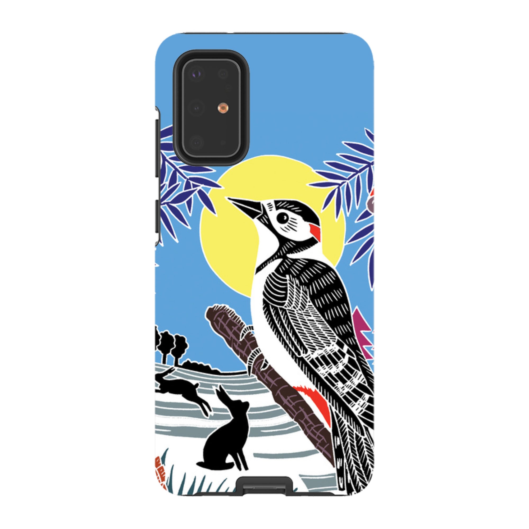 Samsung Tough Case - Woodpecker Yellow By Kate Heiss