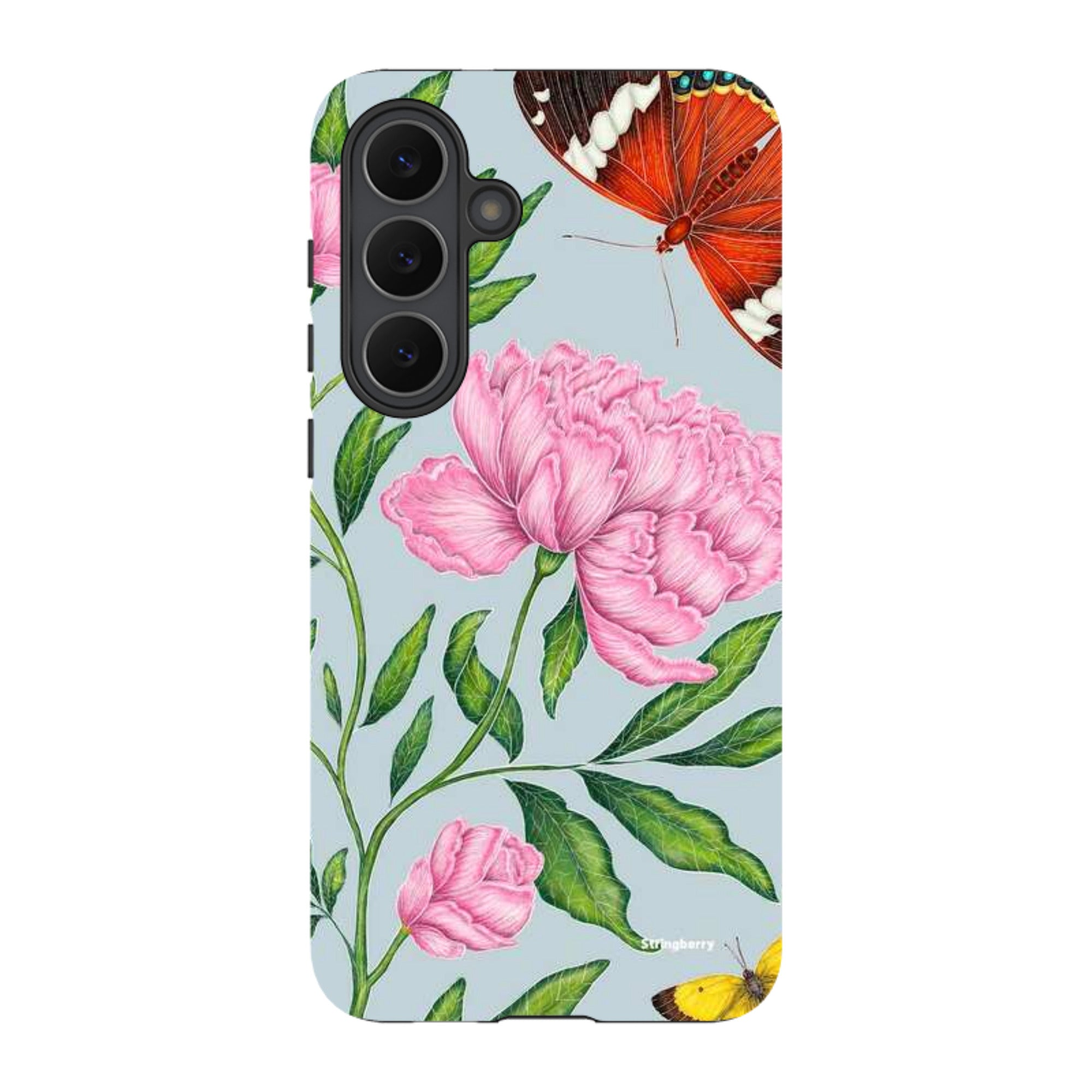 Samsung Tough Case - Butterflies And Peonies By Catherine Rowe