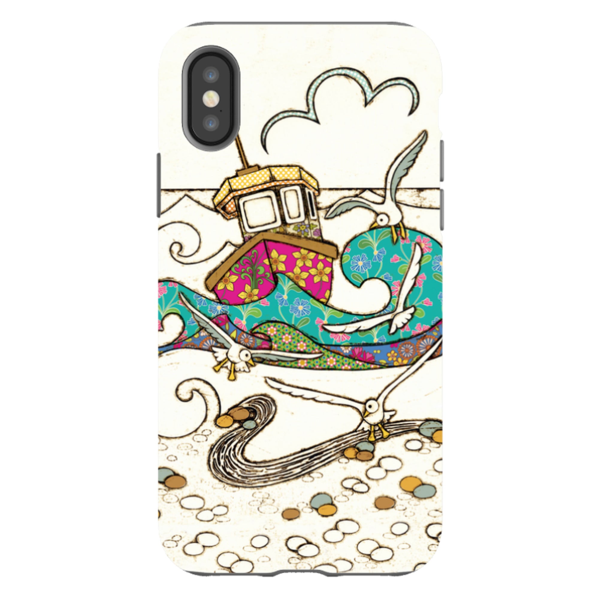 iPhone Tough Case - Fishing Boat By Amelia Bowman