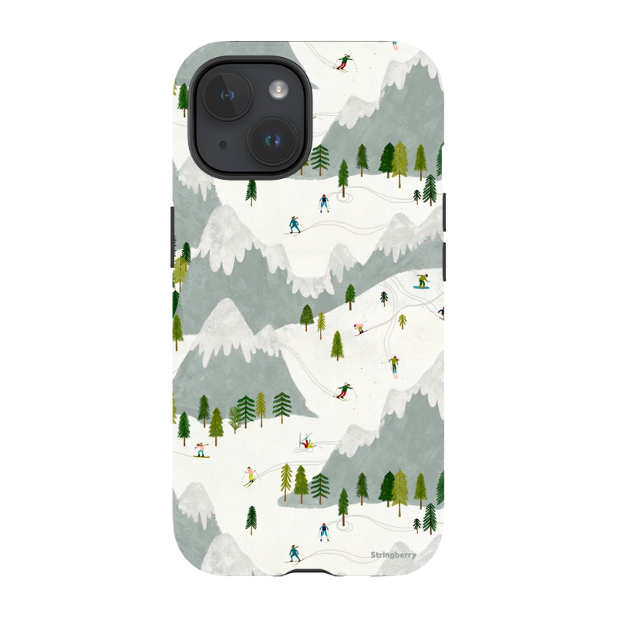 iPhone MagSafe Tough Case - Winter Landscape I By Katherine Quinn