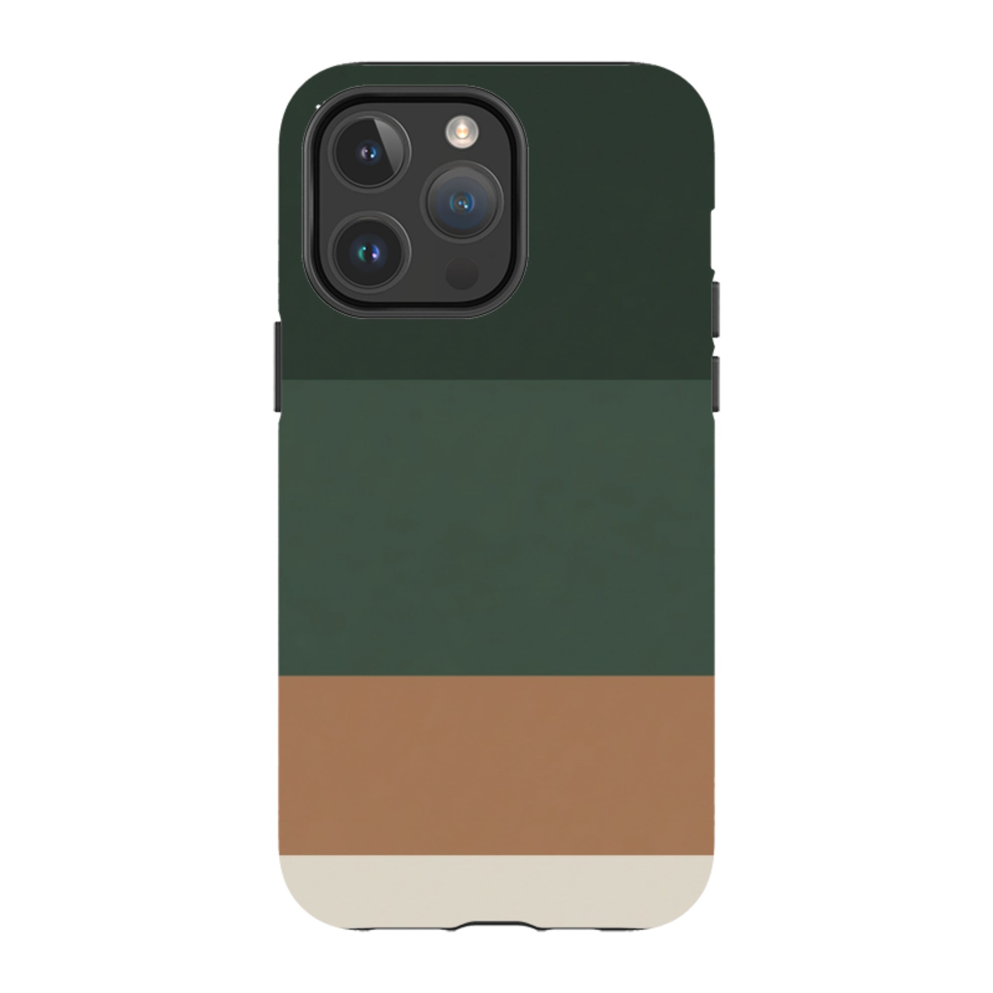 iPhone MagSafe Tough Case - Terracotta and Green Gradient