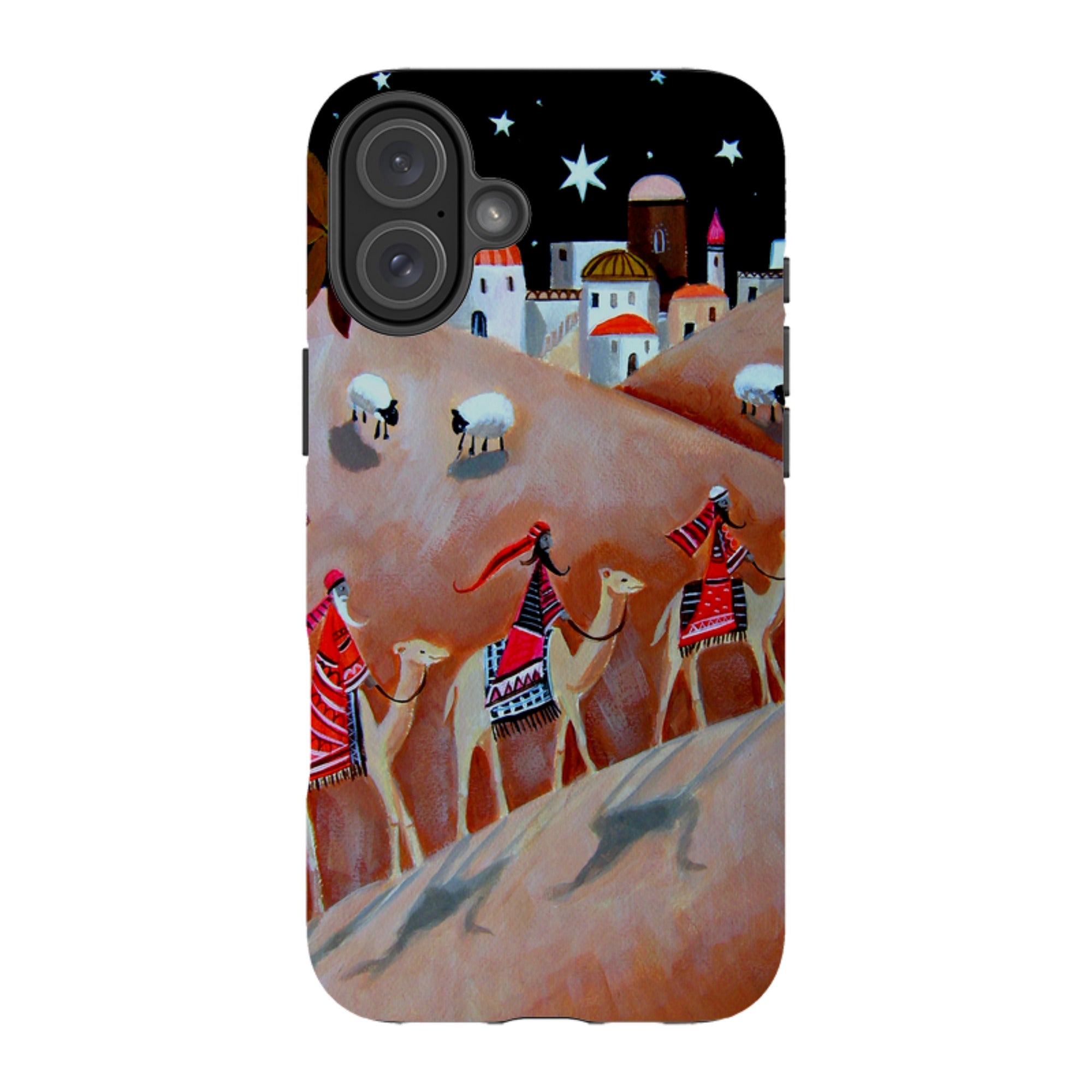 iPhone Tough Case - We Three Kings By Mary Stubberfield