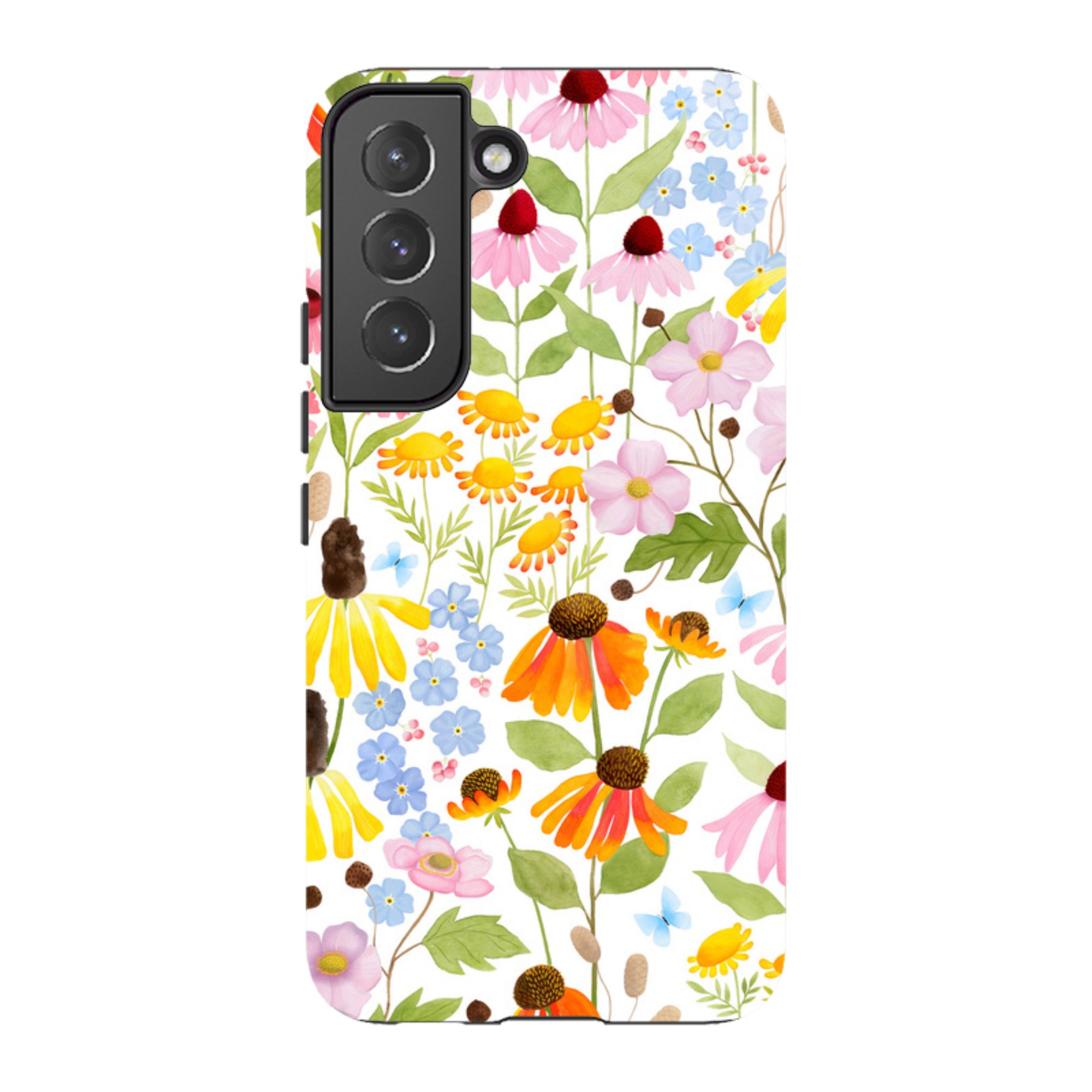 Samsung Tough Case - Wildflower Pattern By Bex Parkin