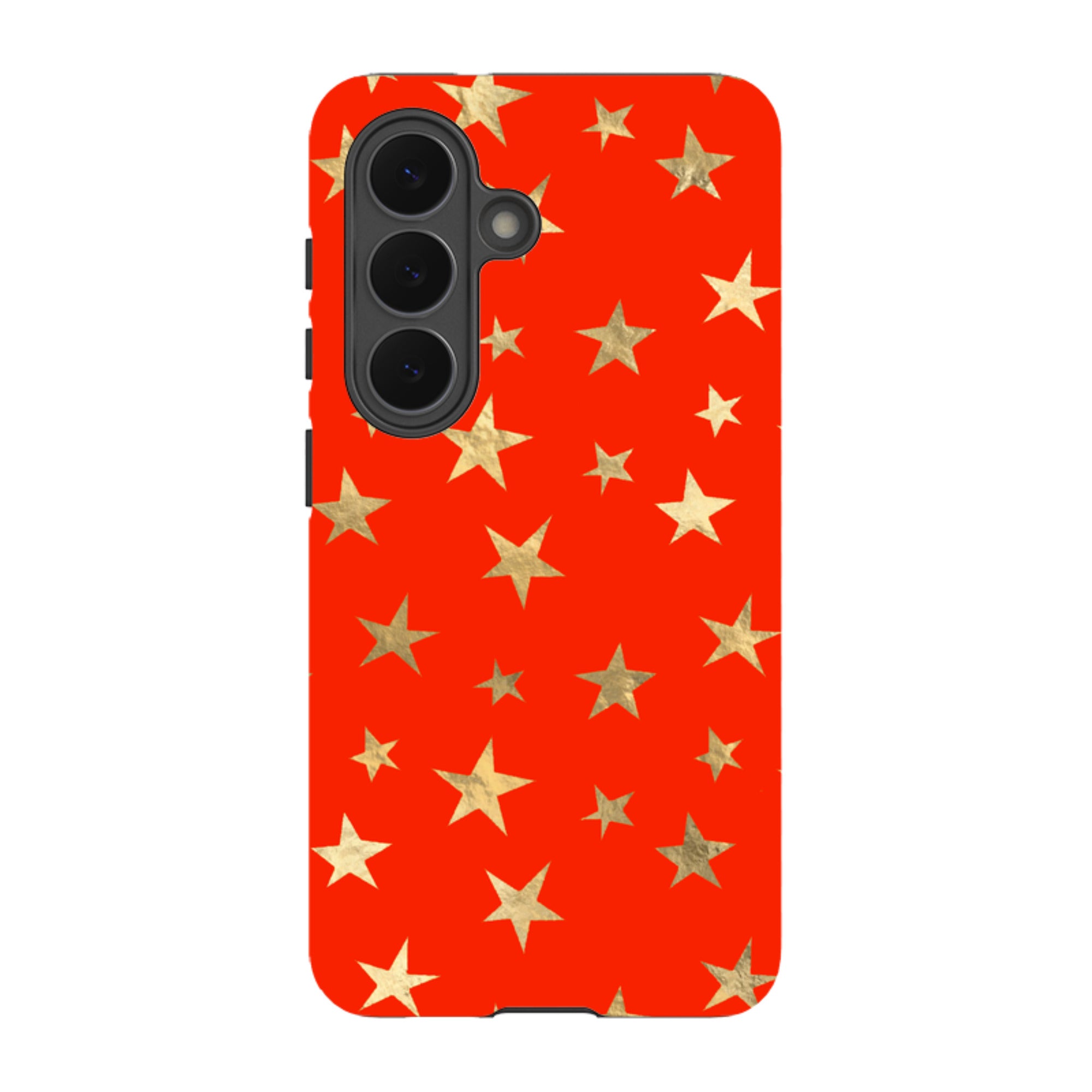 Samsung Tough Case - Red and Gold Stars
