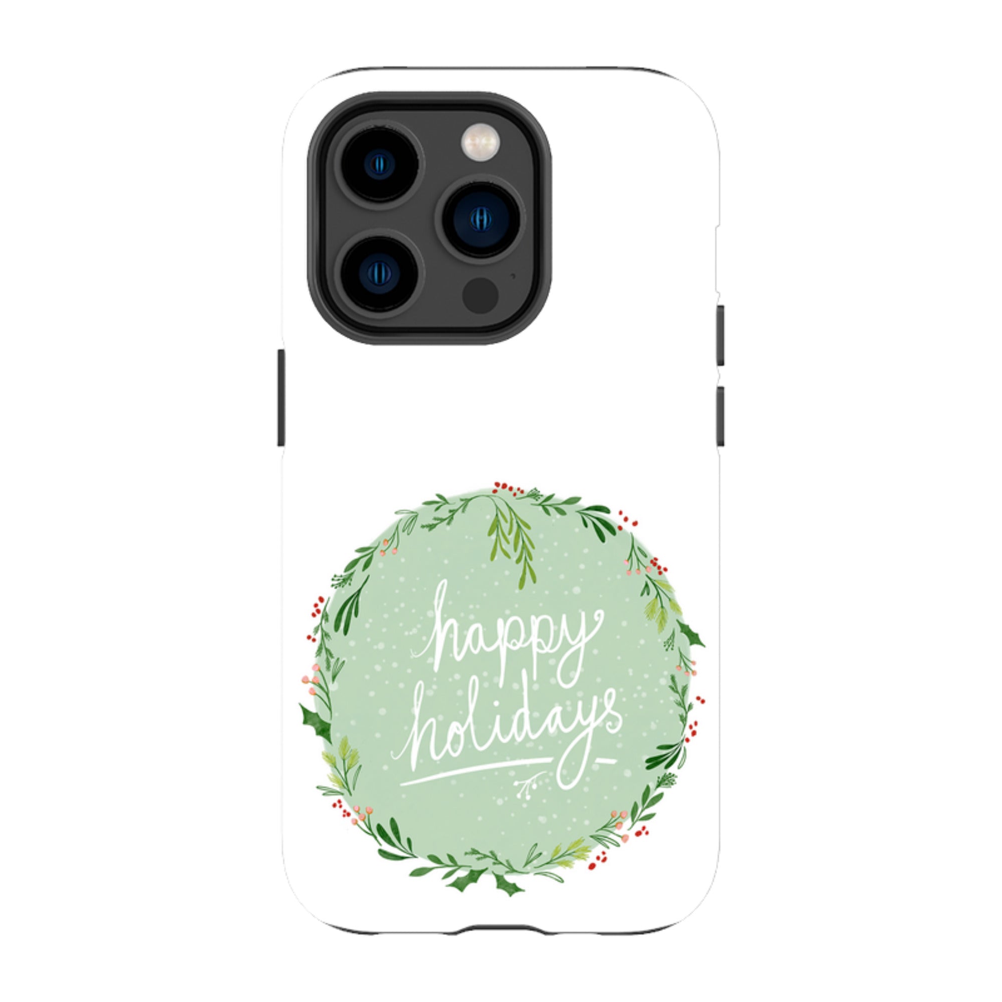 iPhone Tough Case - Happy Holidays By Katherine Quinn