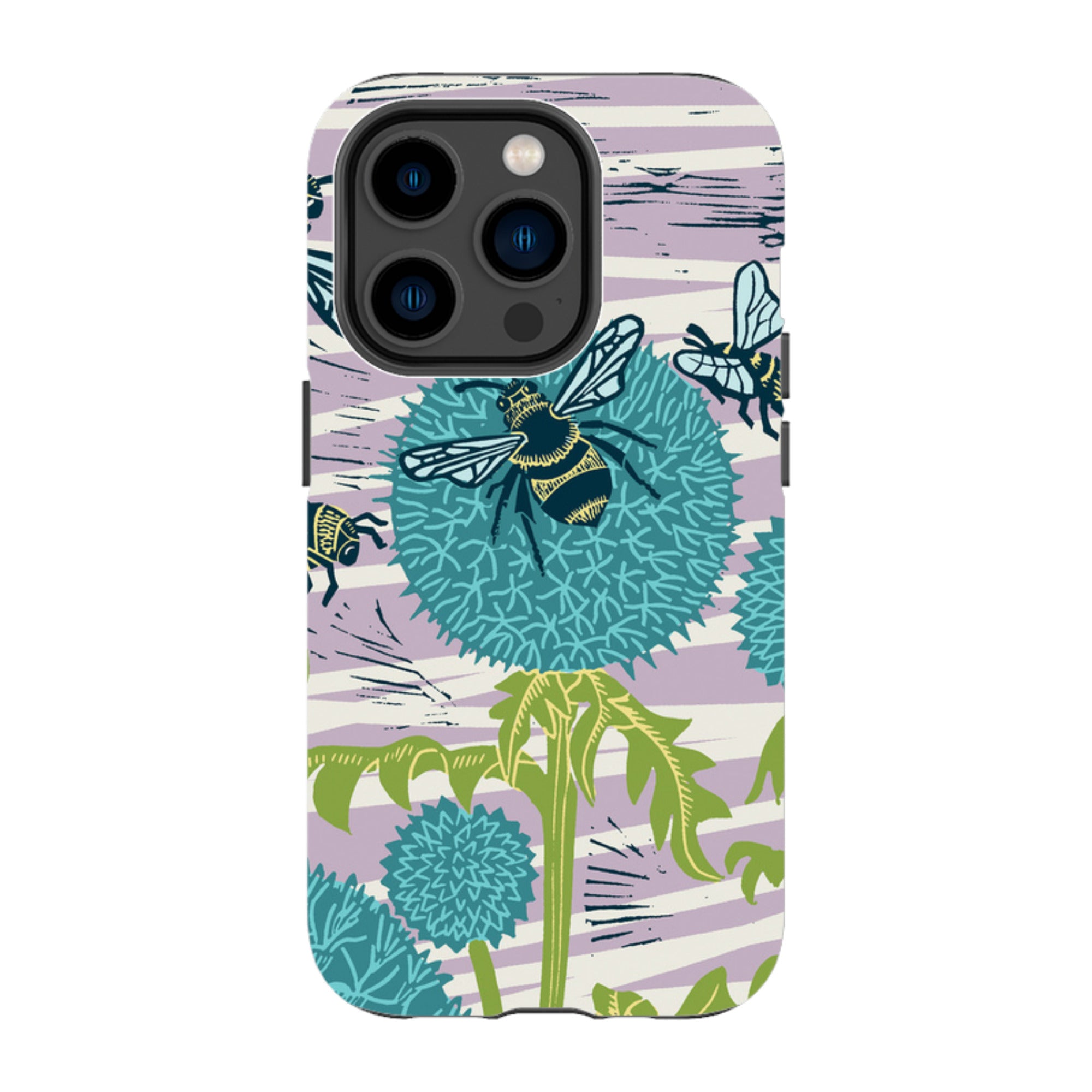 iPhone Tough Case - Pollinating Bees By Kate Heiss