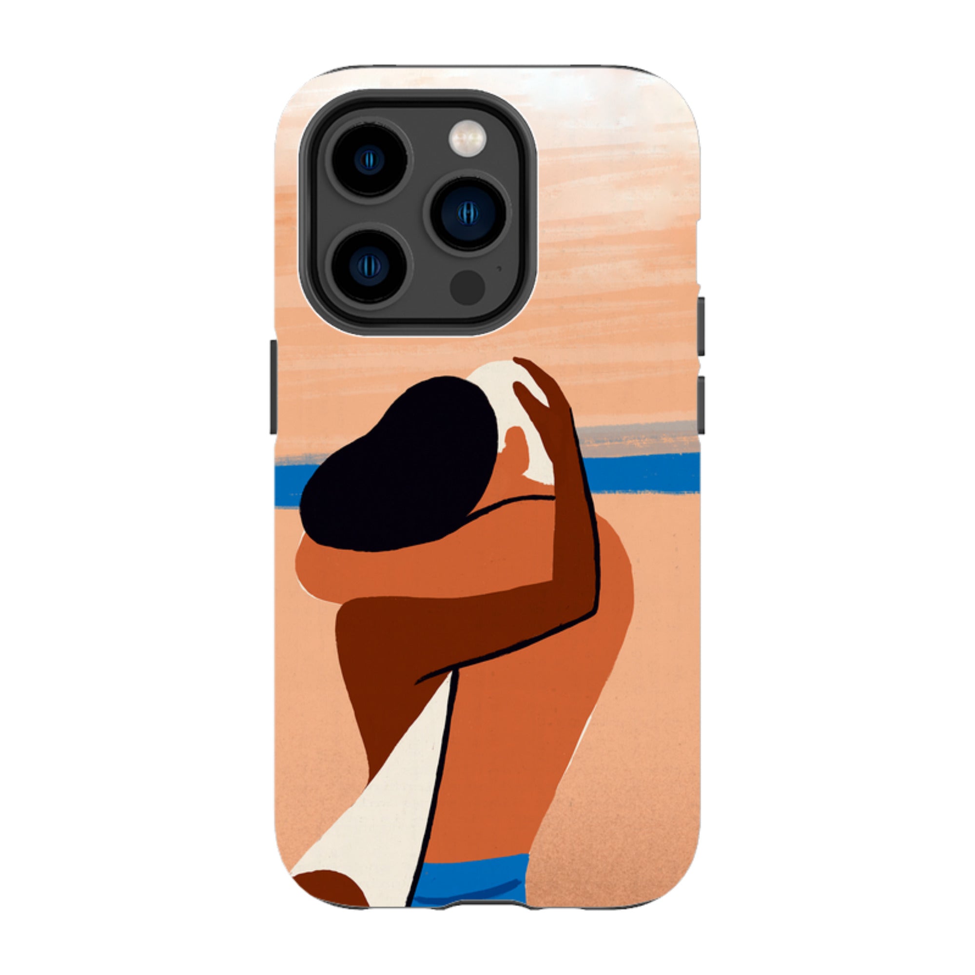 iPhone MagSafe Tough Case -  Beach Lover By Paul Thurlby