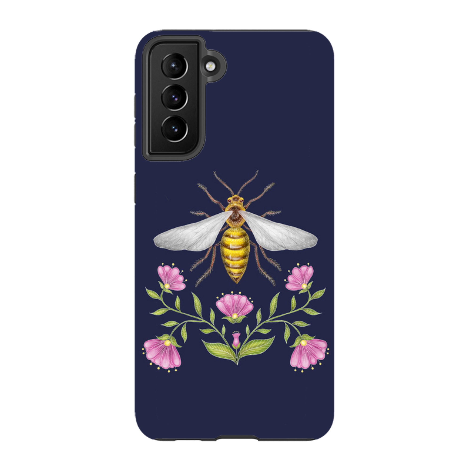 Samsung Tough Case - Wings Of Freedom Navy By Catherine Rowe