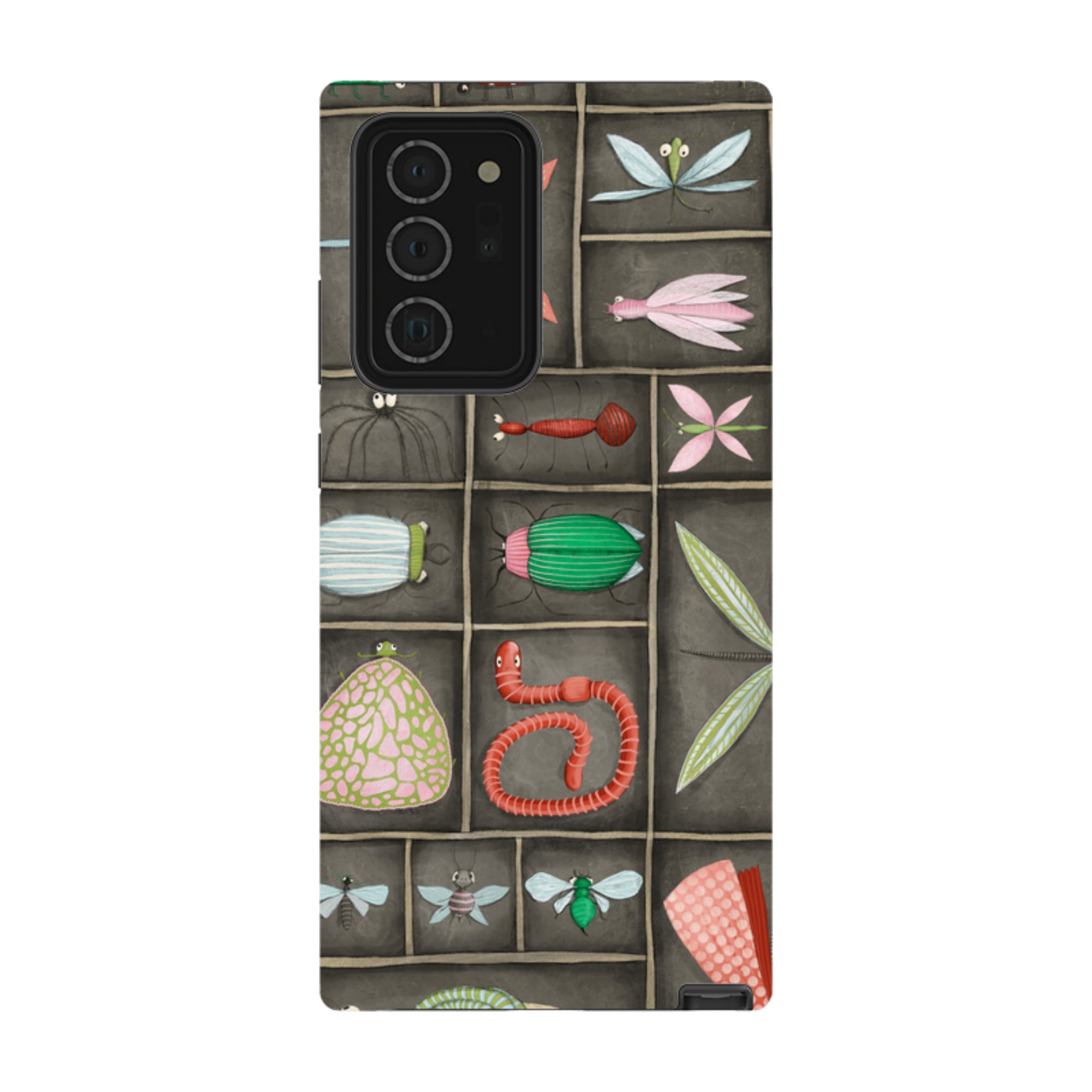 Samsung Tough Case - Cabinet Of Bugs By Maja Lindberg
