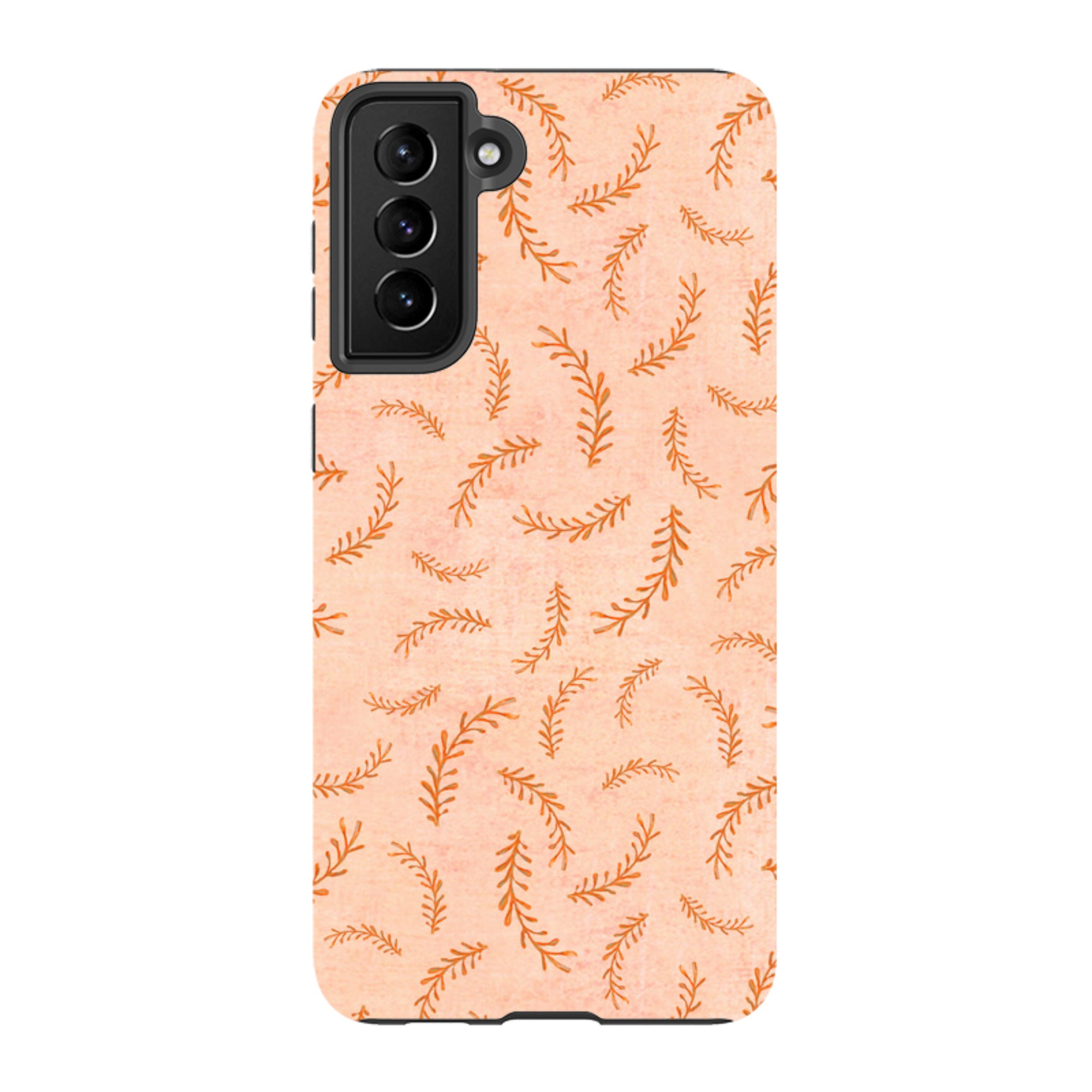 Samsung Tough Case - Feathers Pink By Katherine Quinn