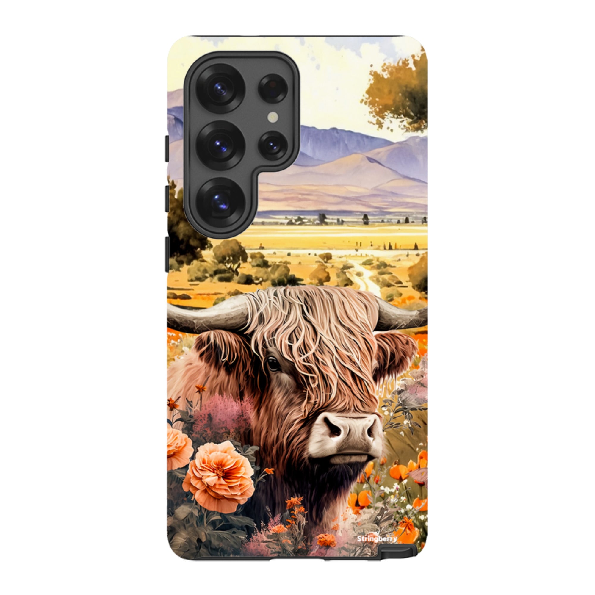 Samsung Tough Case - Highland Cow III