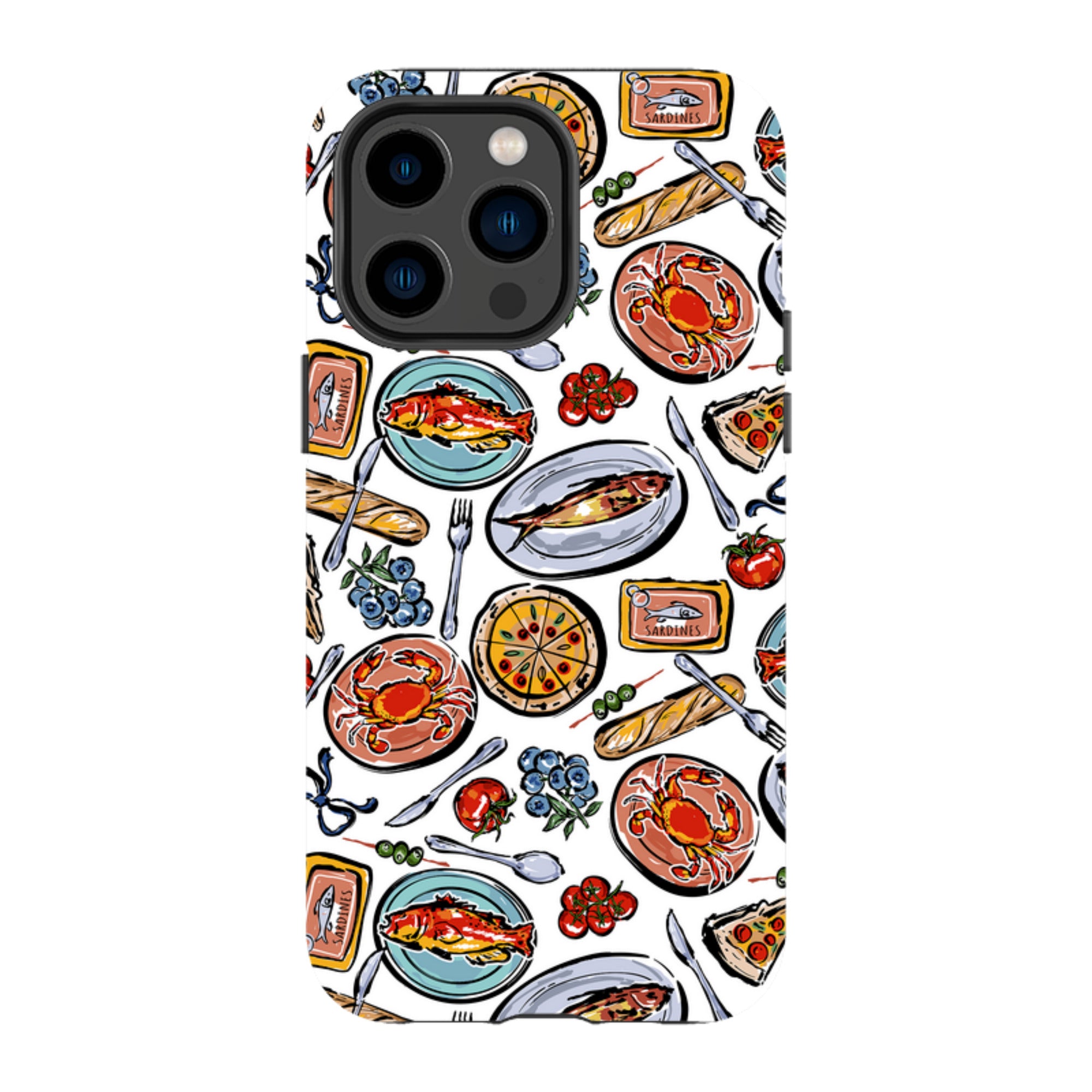 iPhone MagSafe Tough Case - Sunshine and Sardines