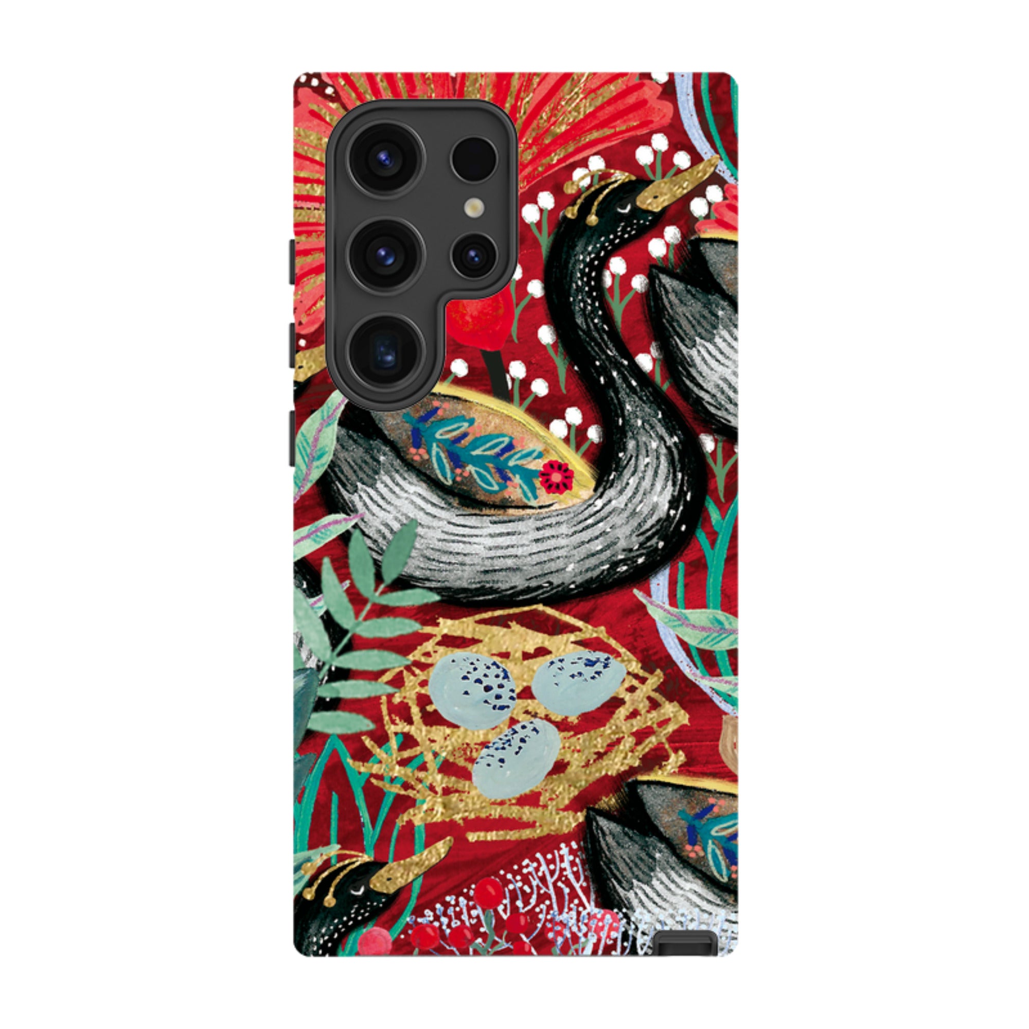 Samsung Tough Case - Eight Geese A Laying By Emma Frances Grant