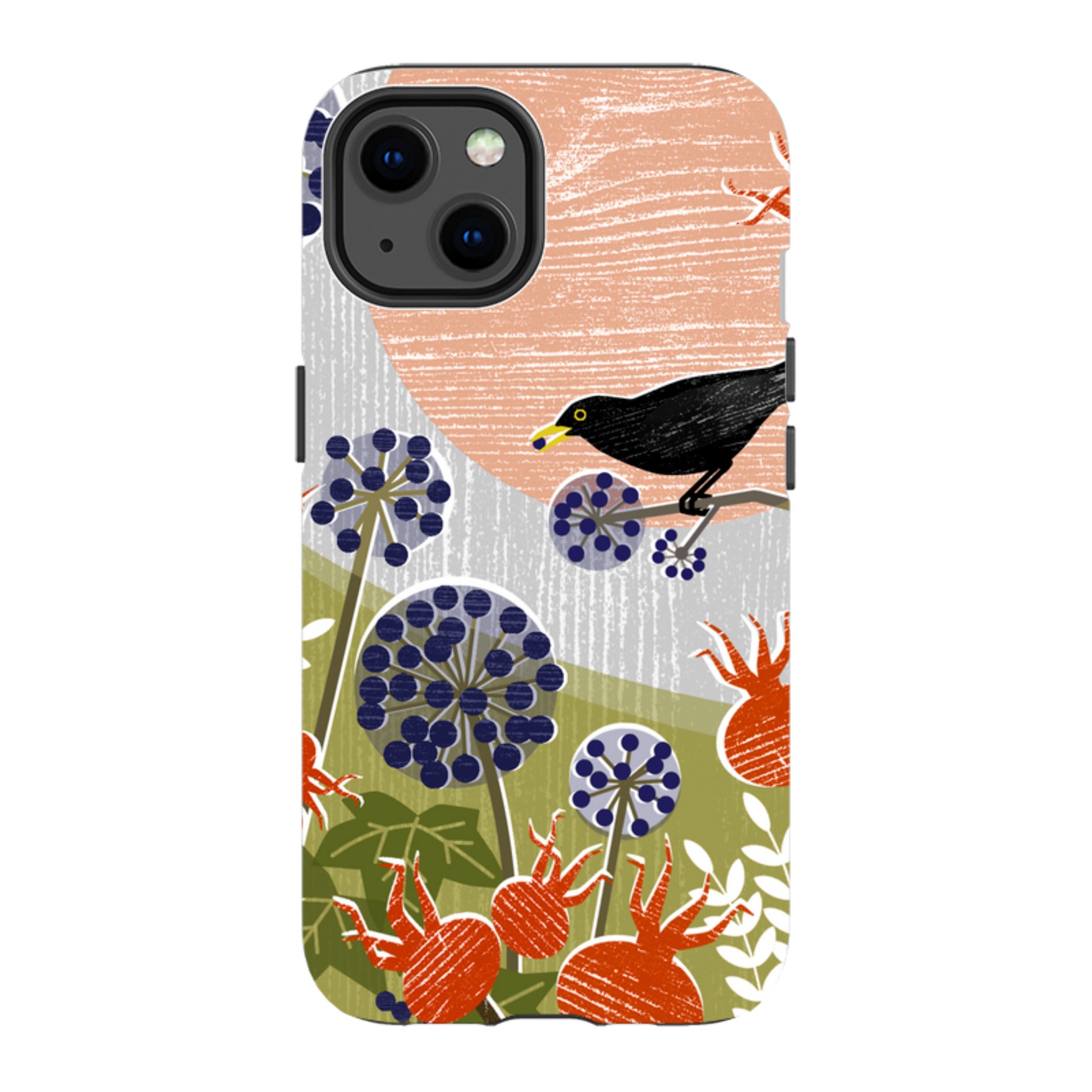 iPhone Tough Case - Blackbird And Ivy By Liane Payne