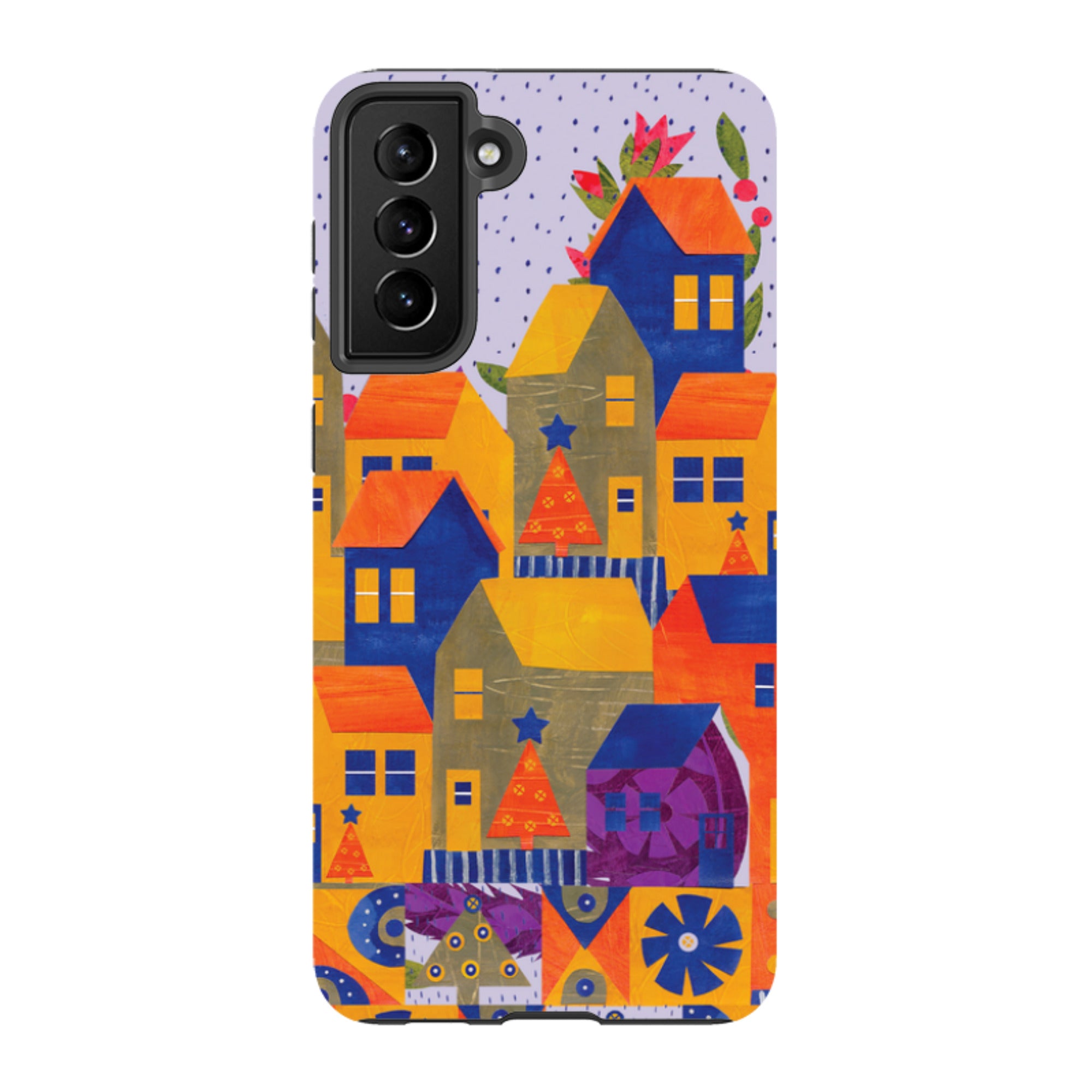 Samsung Tough Case - Winter Village I By Tracey English
