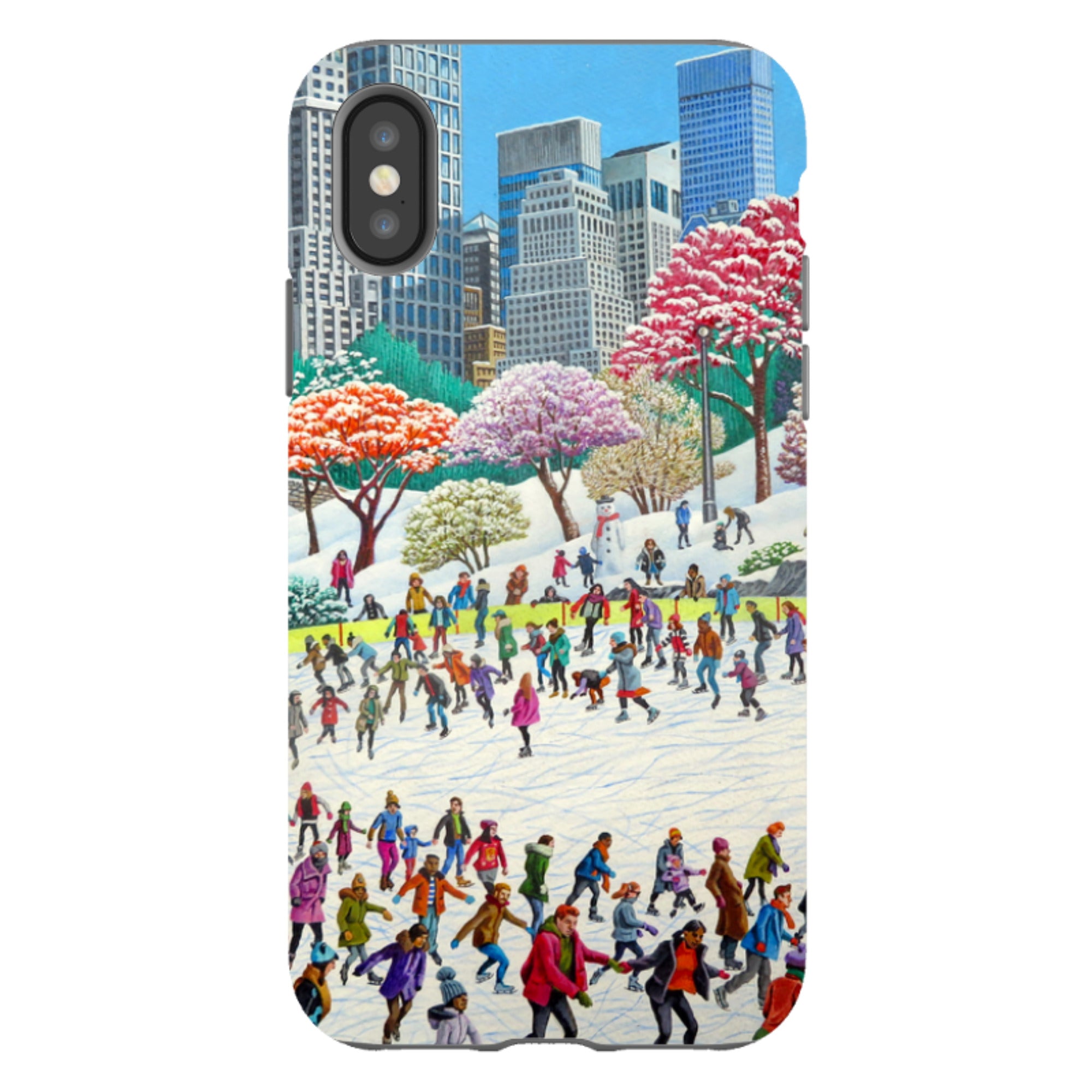 iPhone Tough Case - Newyork Skaters By Philip Hood