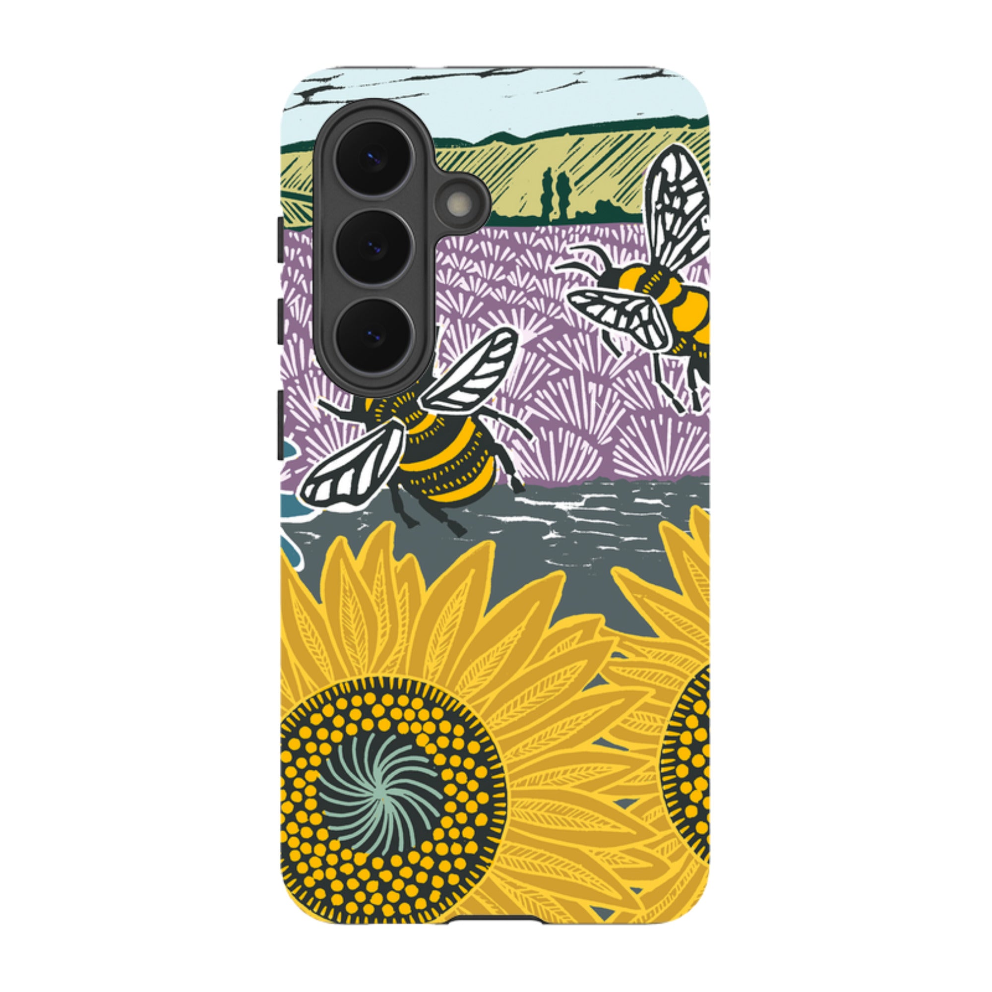 Samsung Tough Case - Bees And Sunflower By Kate Heiss