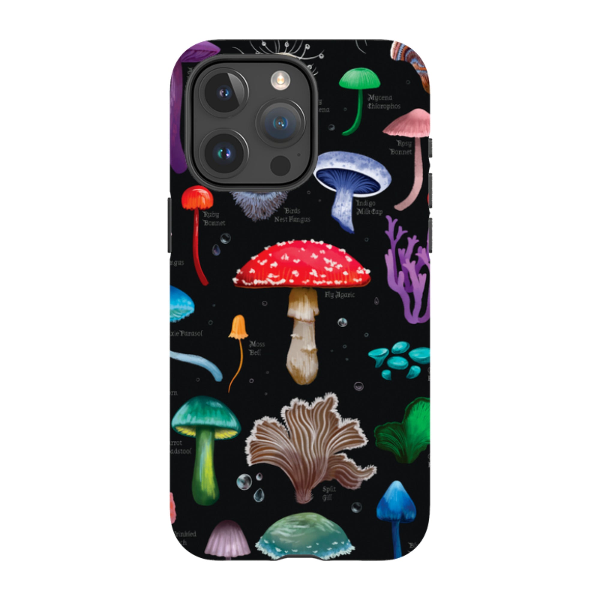 iPhone MagSafe Tough Case - Mushrooms By Anna Stead