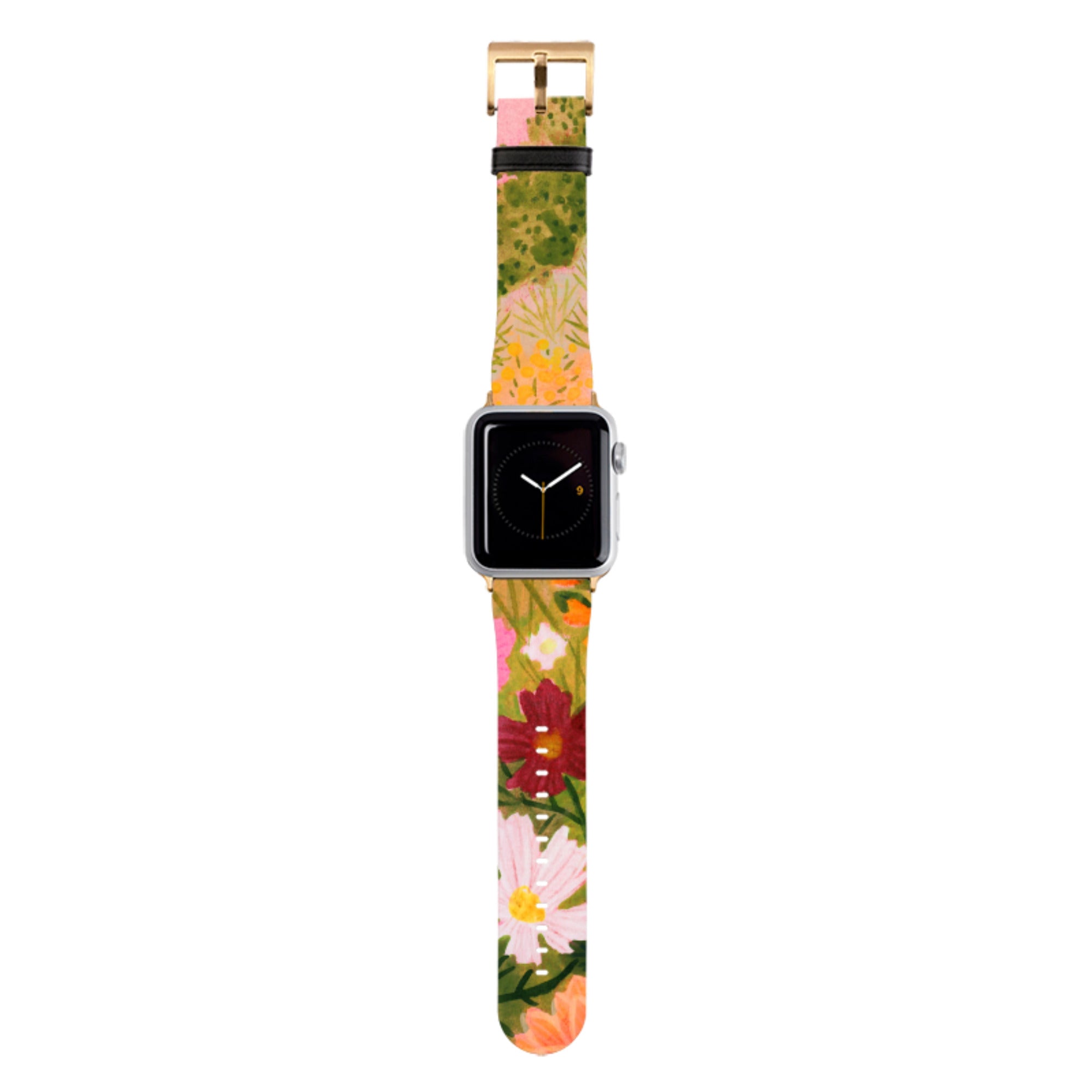Flower Farm Sunset Apple Watch Strap By Lee Foster Wilson
