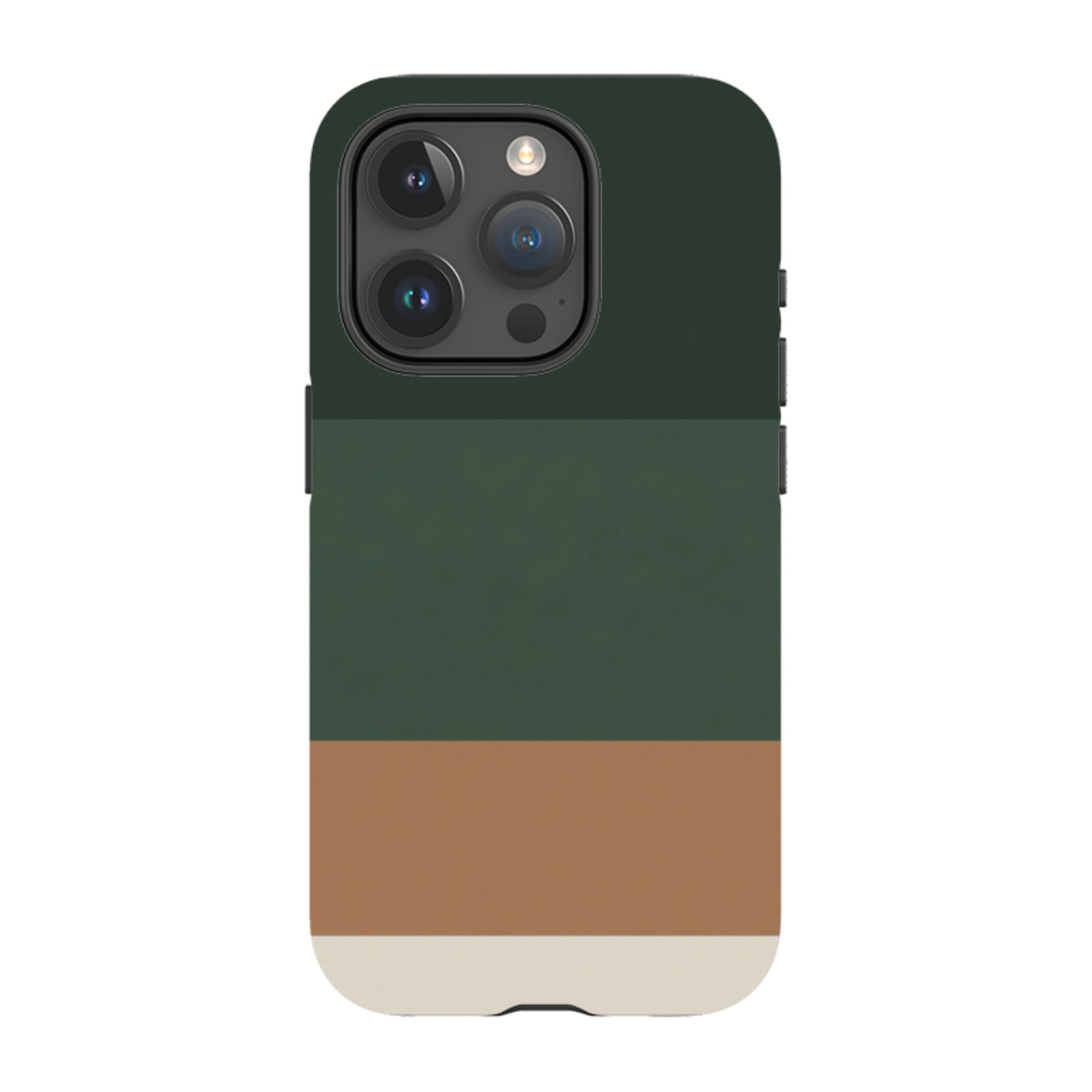 iPhone MagSafe Tough Case - Terracotta and Green Gradient