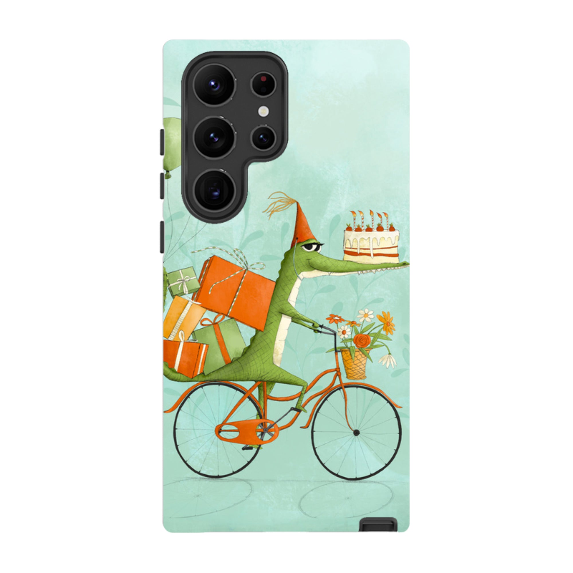Samsung Tough Case - Happy Croc By Maja Lindberg