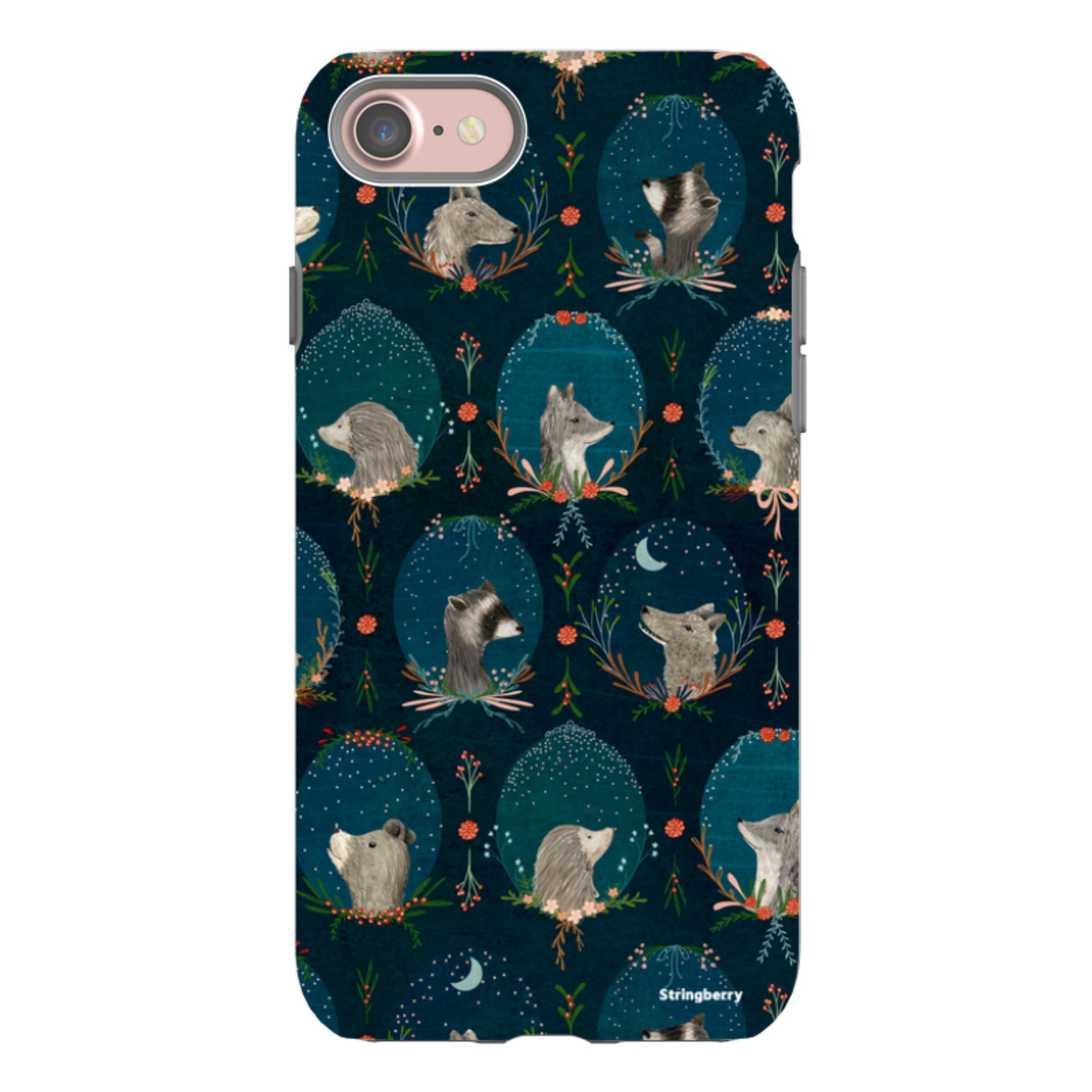 iPhone Tough Case - Winter Collage By Katherine Quinn