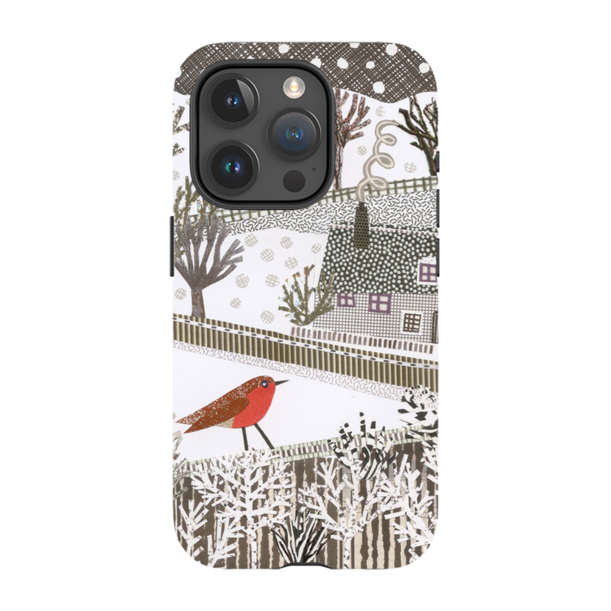 iPhone Tough Case - Robin Cottage By Jane Robbins