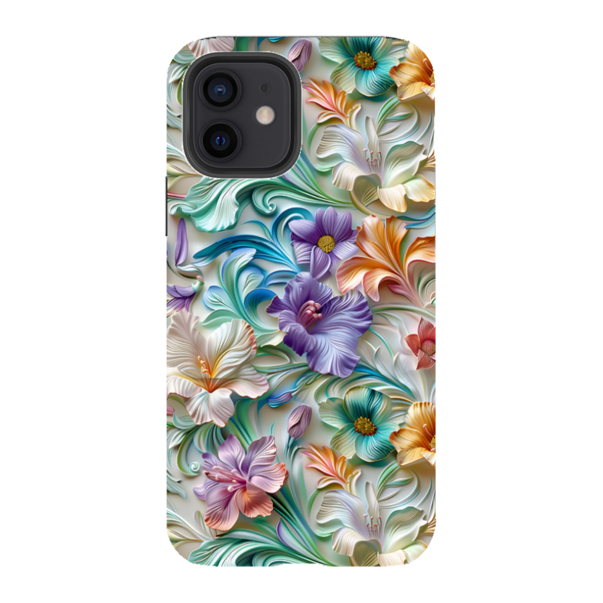 iPhone Tough Case -Neo Floral