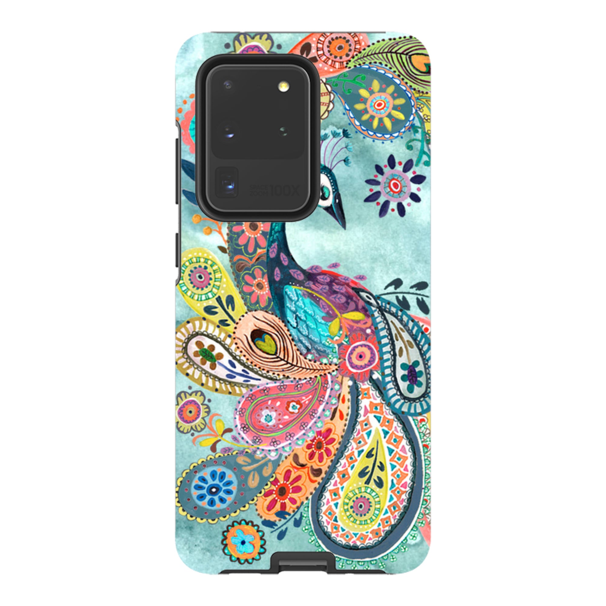 Samsung Tough Case - Peacock Dreams By Caroline Bonne Muller