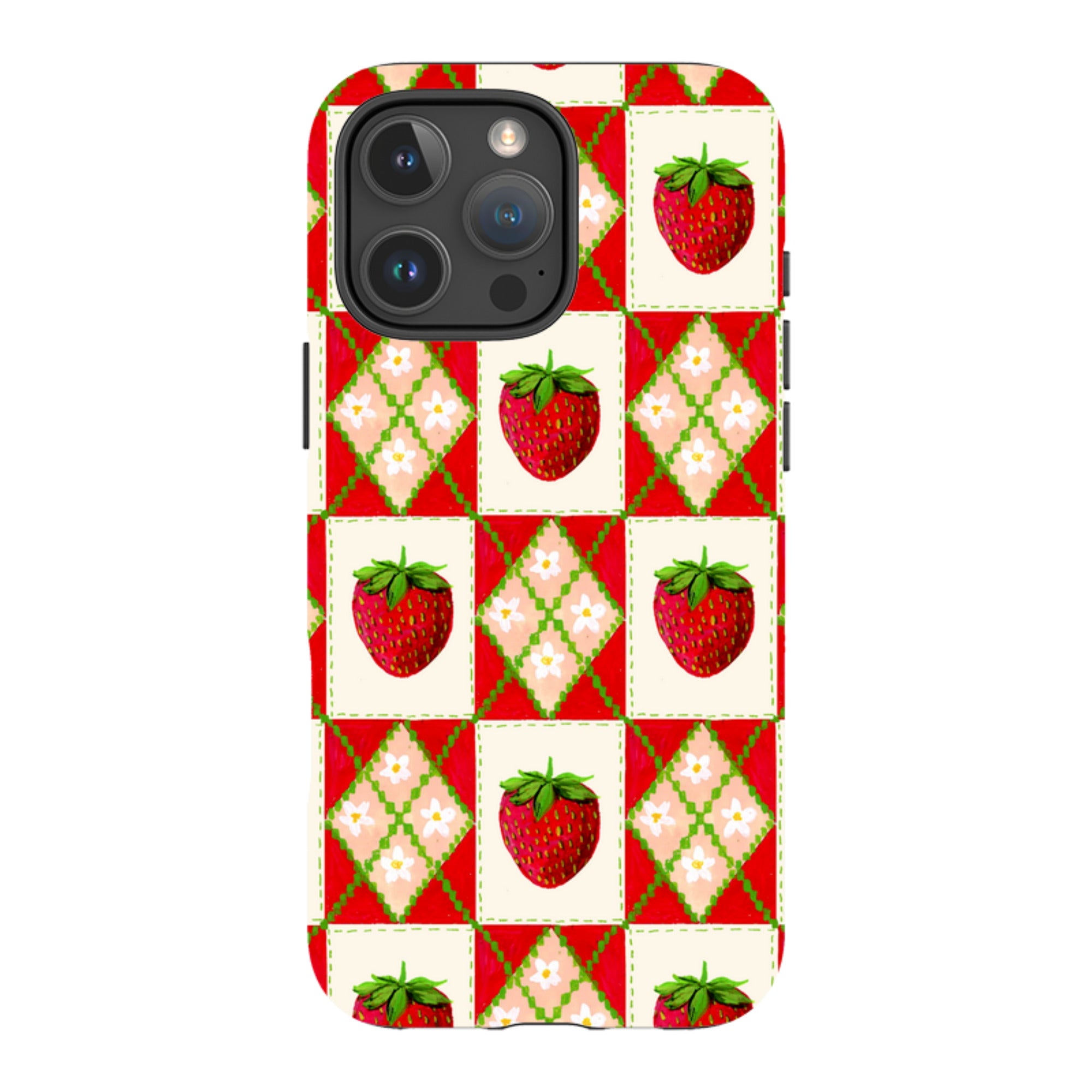 iPhone Case - Strawberries II By Abby Jacobs