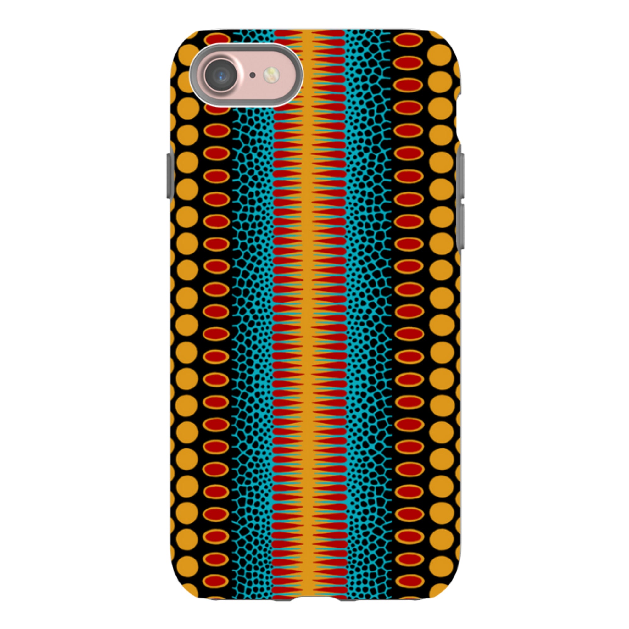 iPhone Tough Case - Tropical  Spot Vertical By Cressida Bell