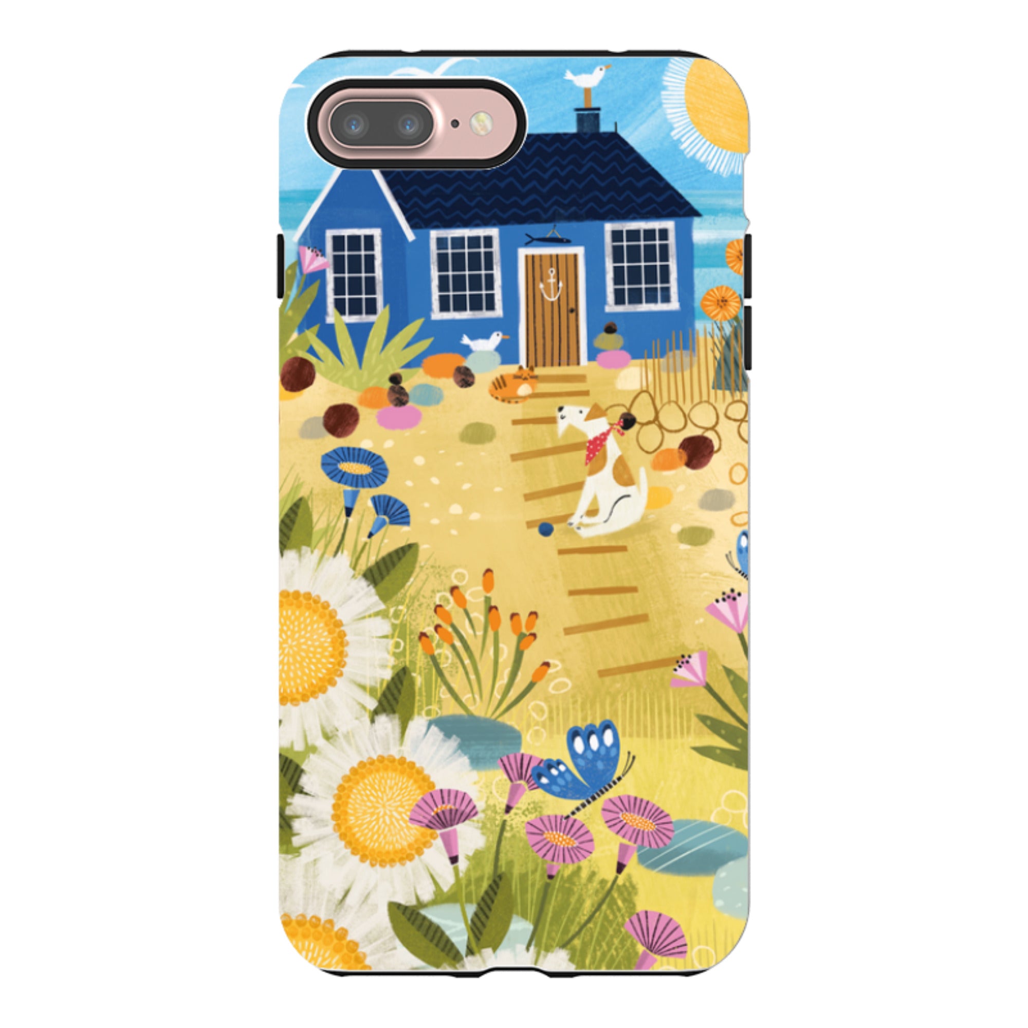 iPhone Case - Beach House By Ali Brookes